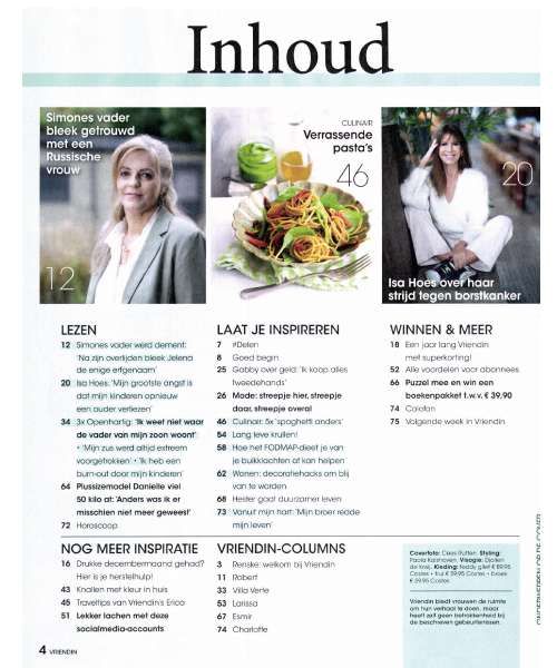 Magazine vriendin