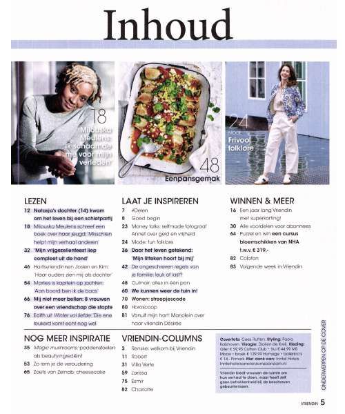 Magazine vriendin