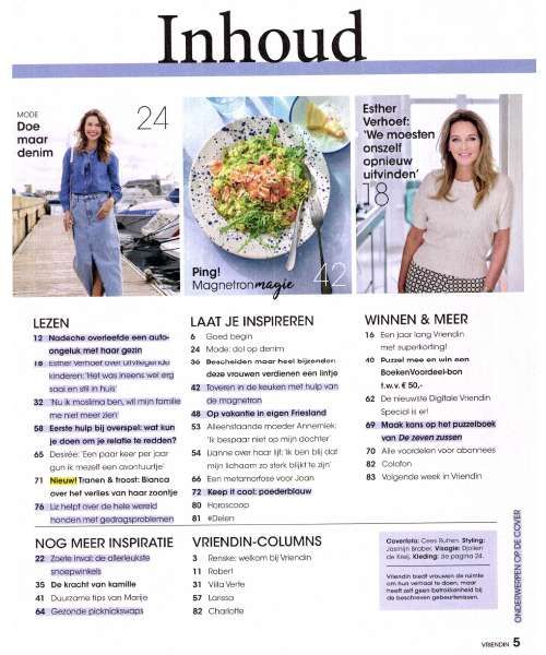 Magazine vriendin