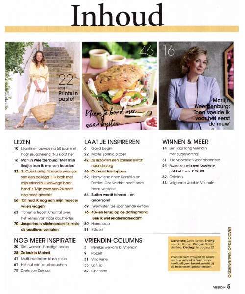 Magazine vriendin