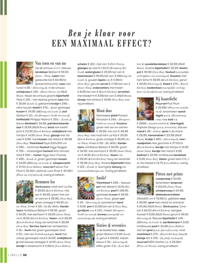 Magazine Libelle