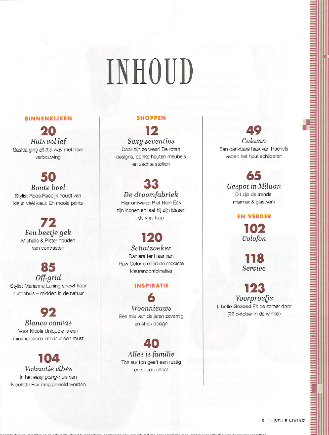 Libelle-Living magazine