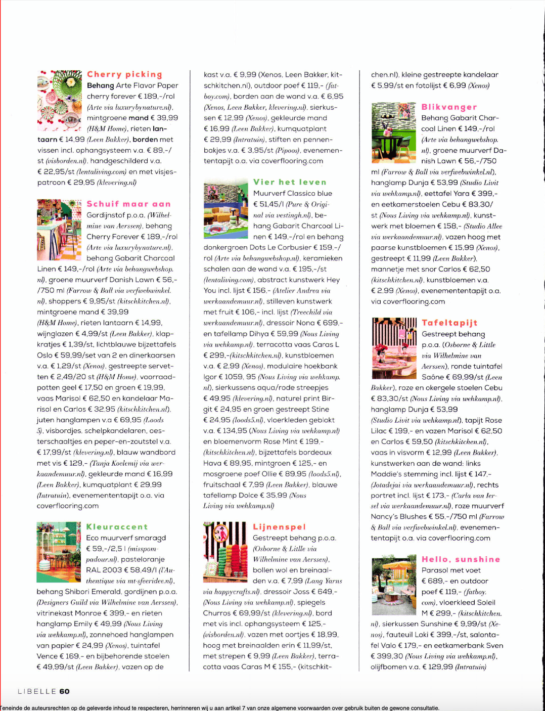 Magazine Libelle