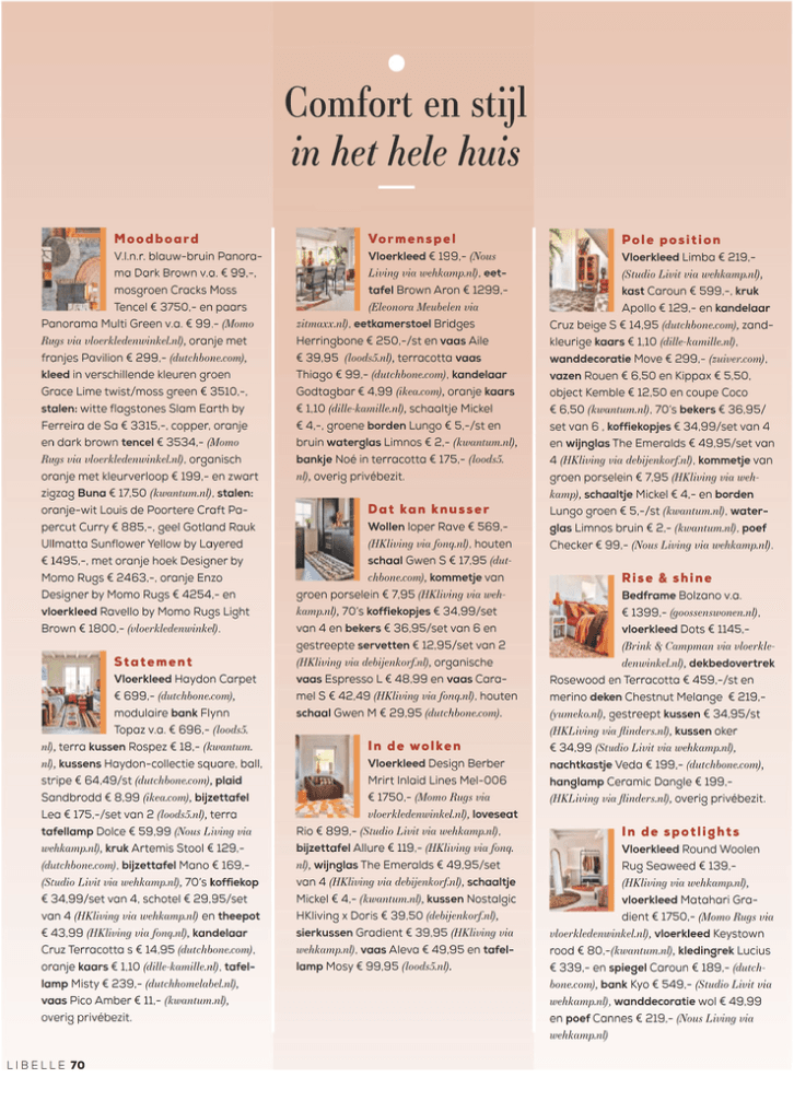 Magazine Libelle