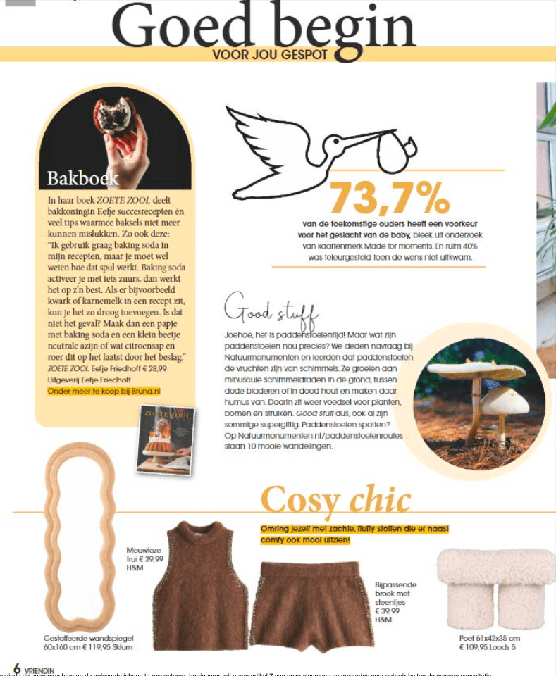 Magazine vriendin