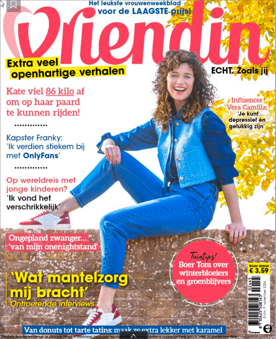 Magazine vriendin