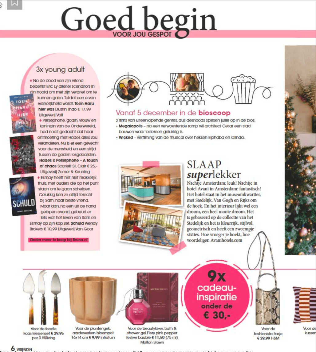 Magazine vriendin