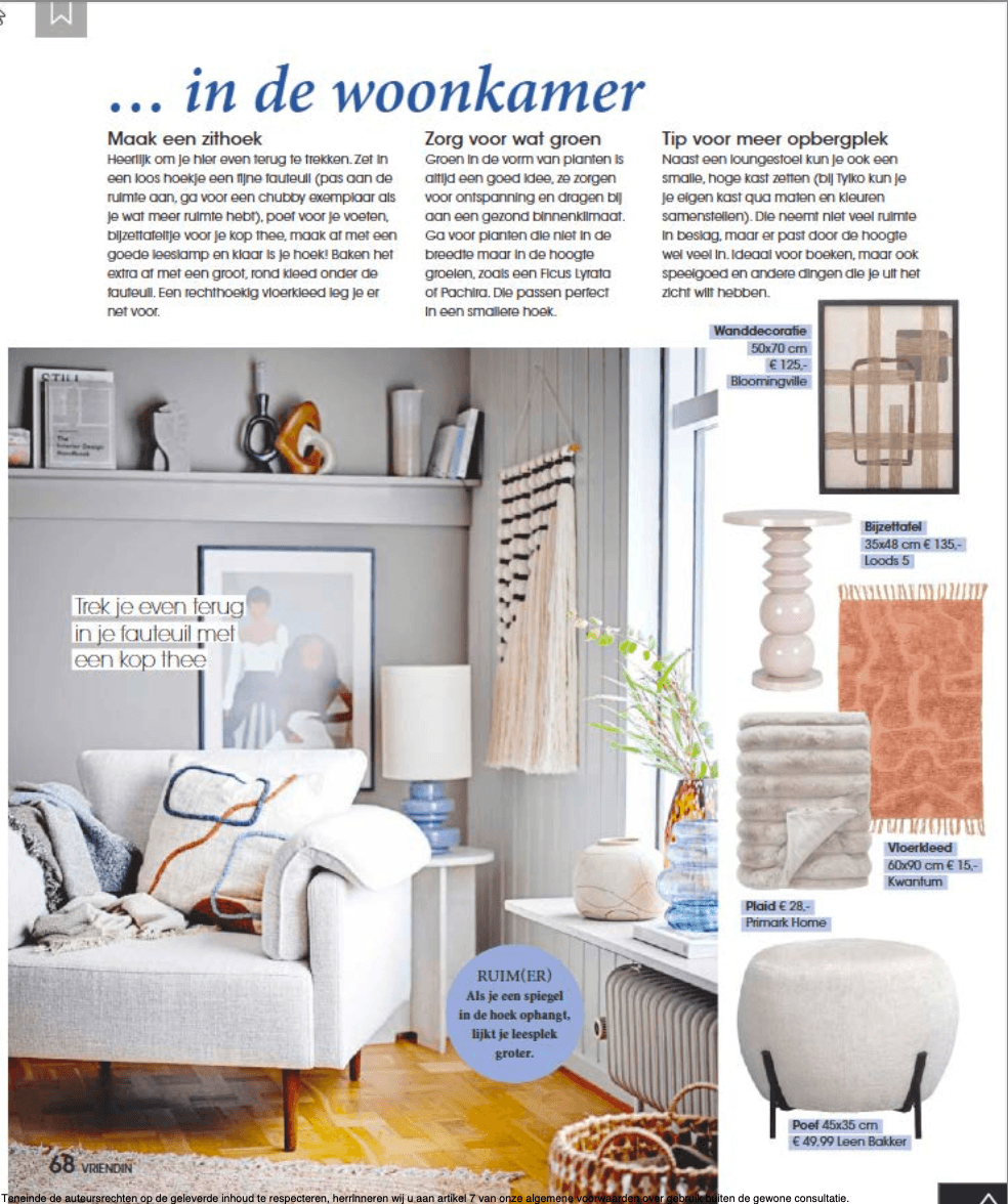 Magazine vriendin