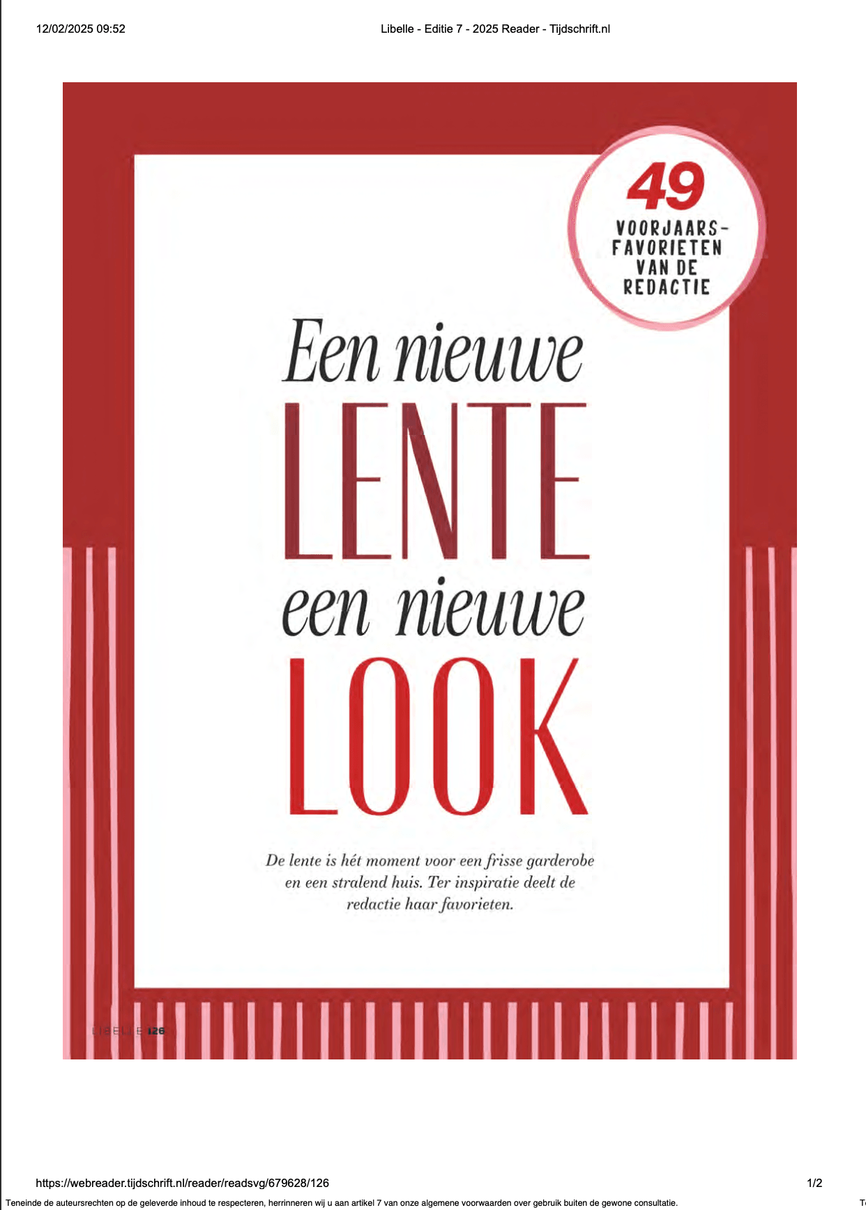 Magazine Libelle