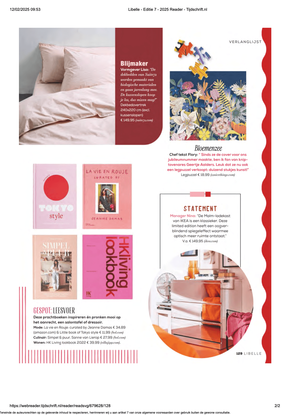 Magazine Libelle