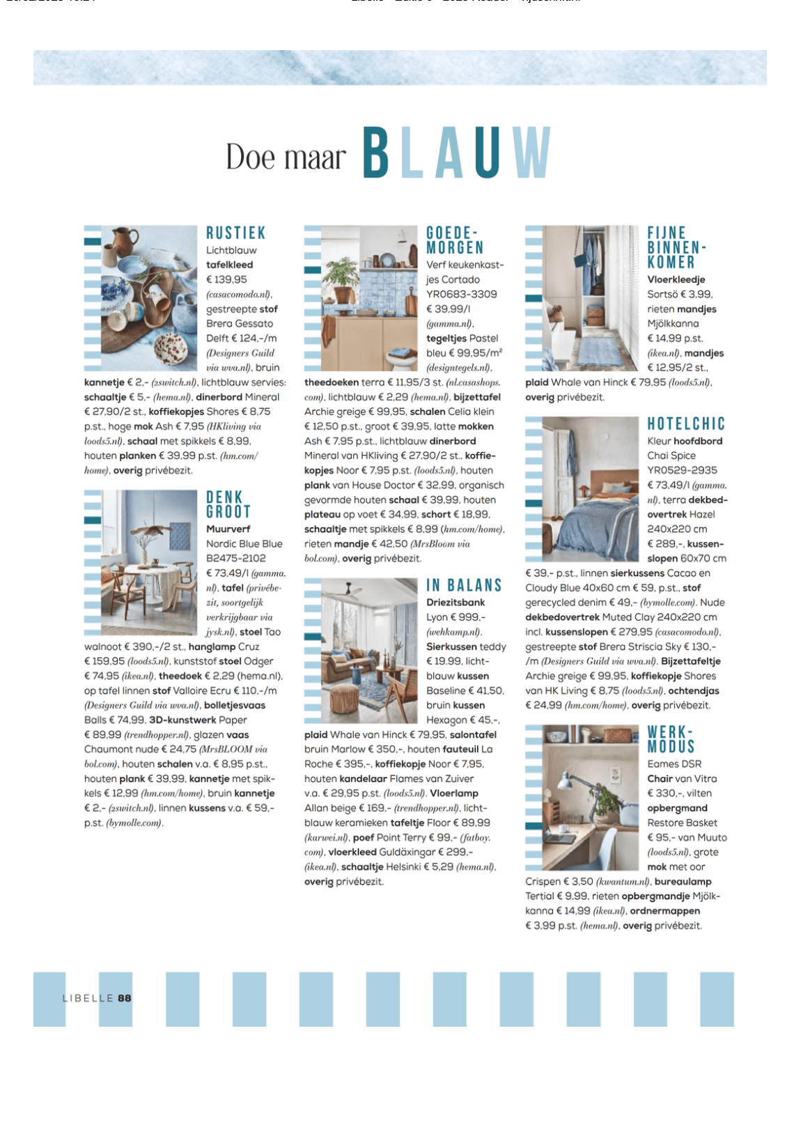 Magazine Libelle