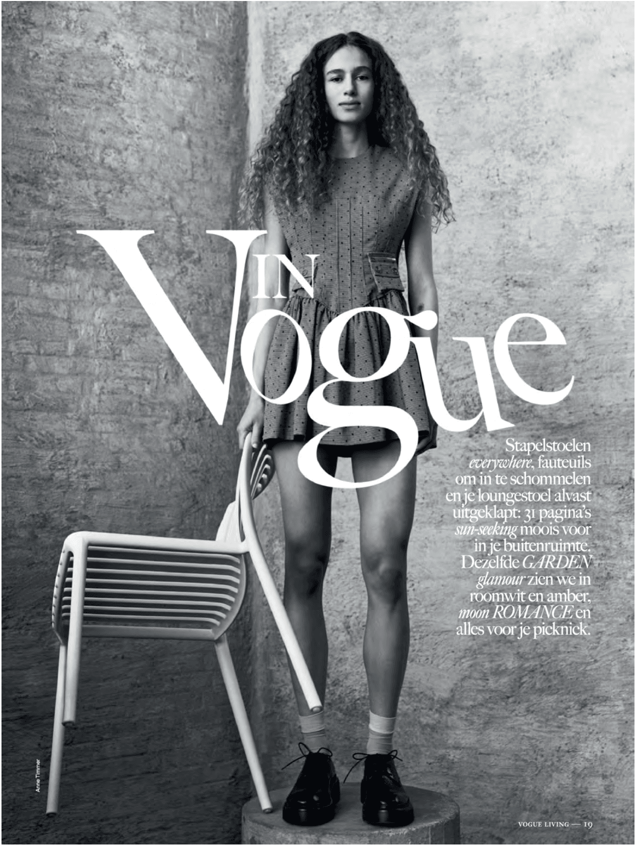 publicatie in Vogue Living over outdoor meubels