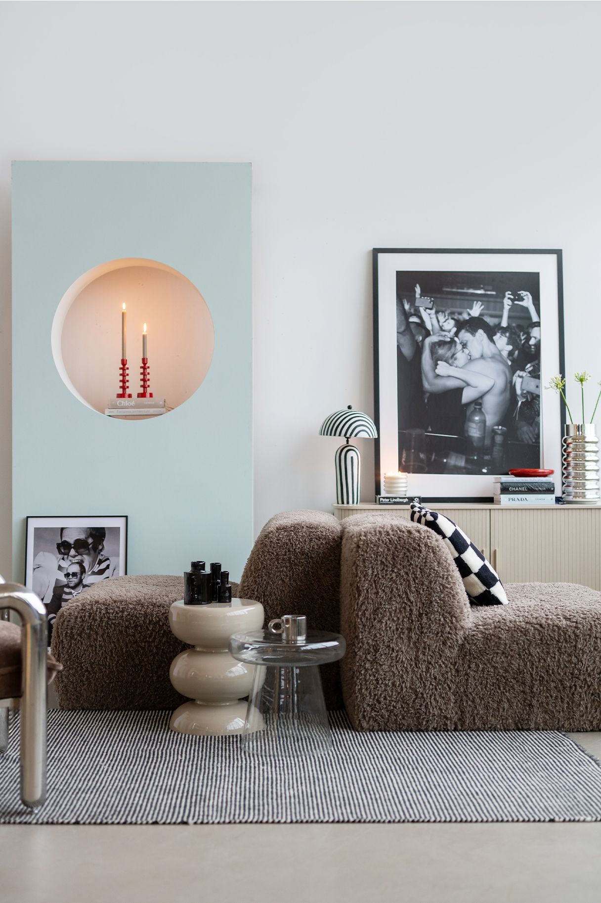 woonkamer met fauteuils