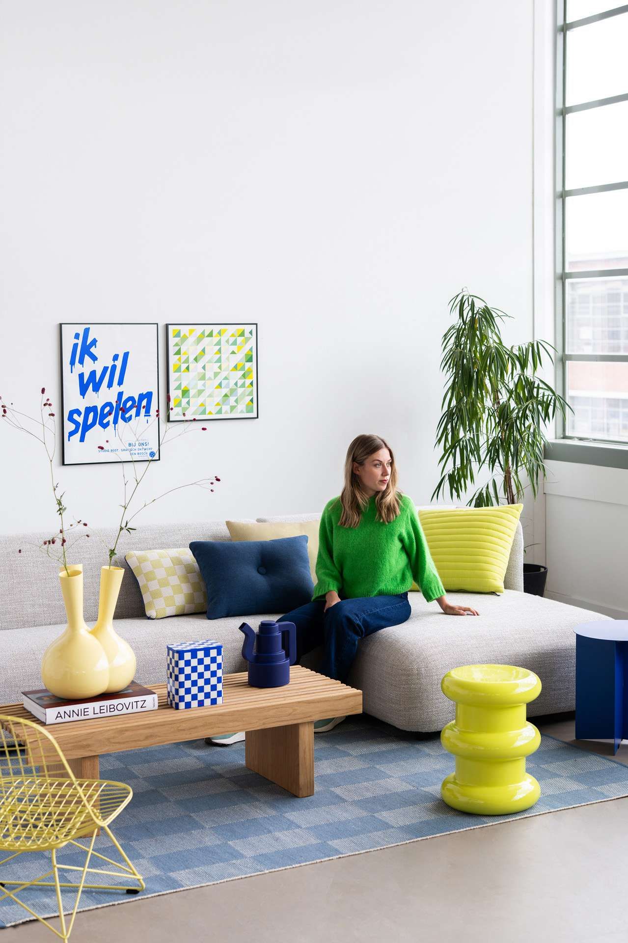 Stylist favorite Rosanne in woonkamer