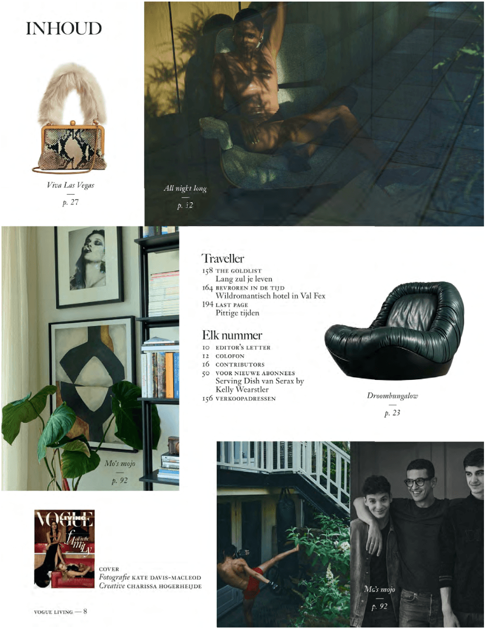 Vogue Living magzine