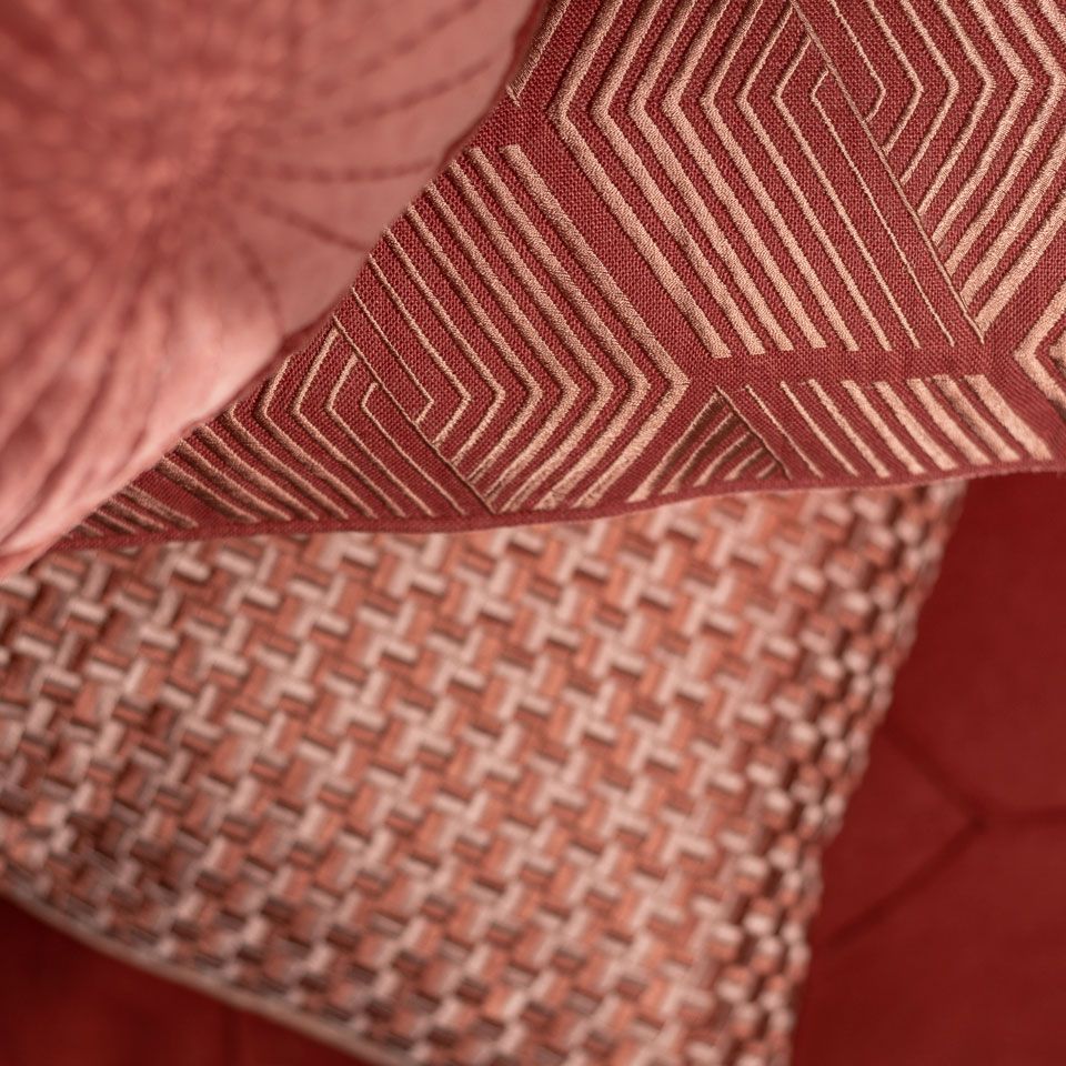 Hinck closeup kussen rood