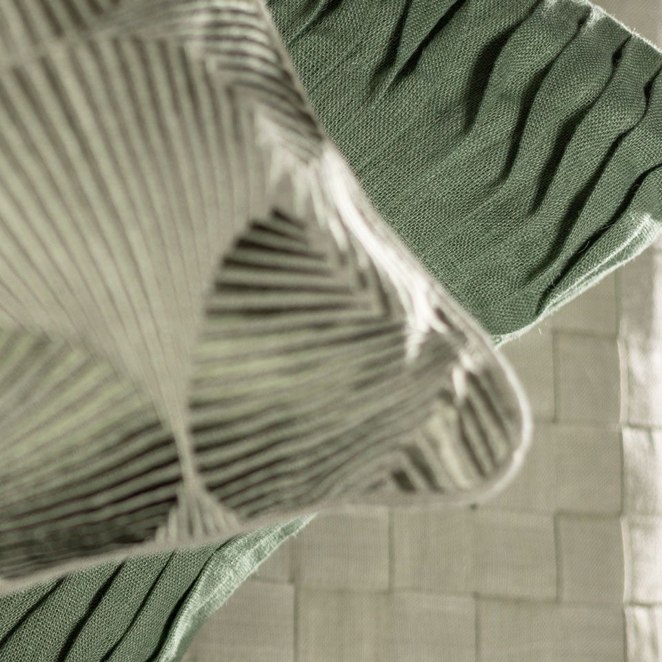 Hinck closeup kussen groen