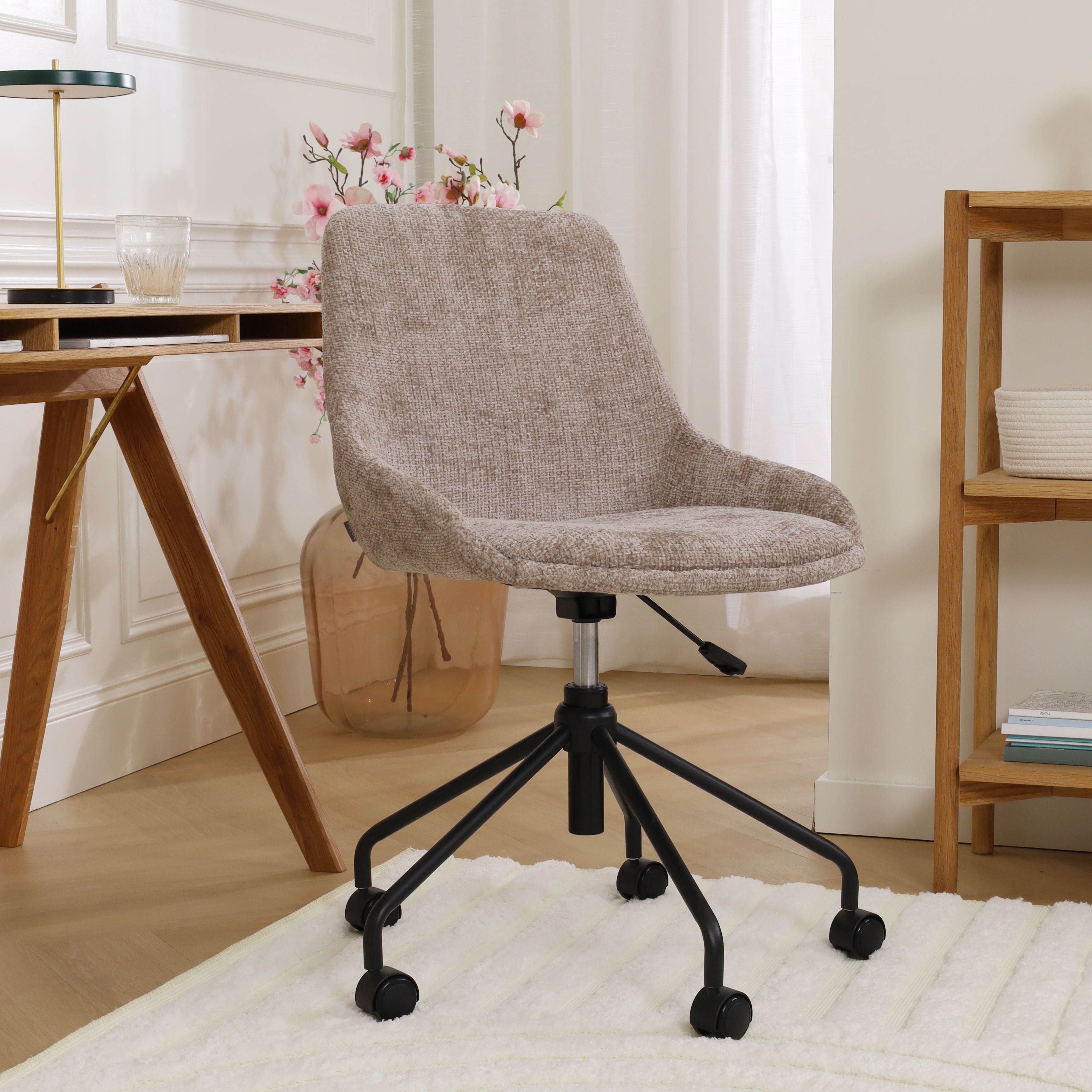 Nolon bureaustoel taupe