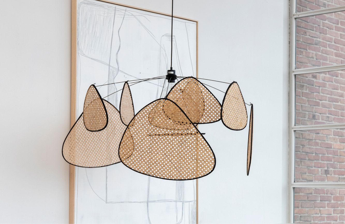 Designer hanglamp Loods 5 naturel