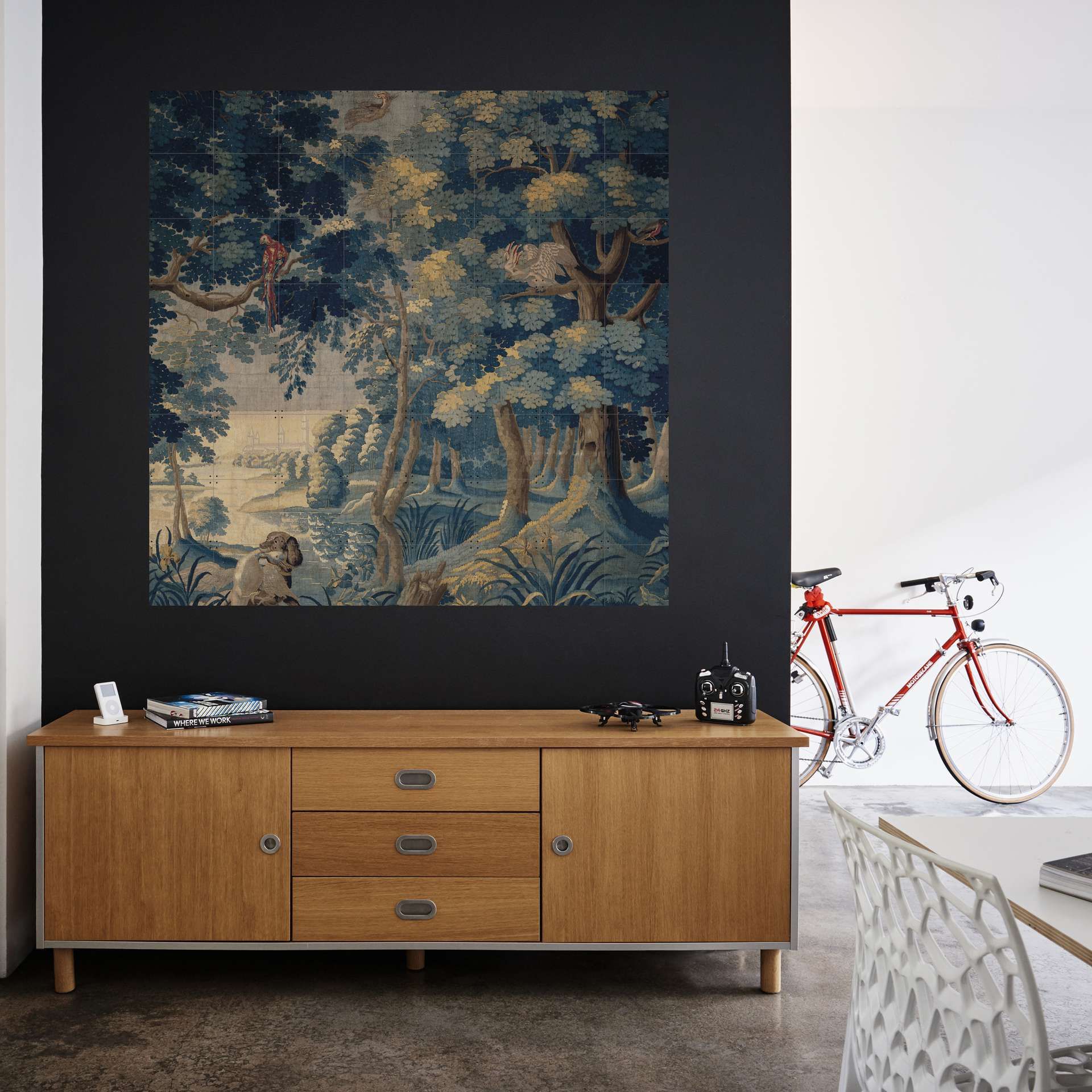 IXXI kunst jungle met veel bomen