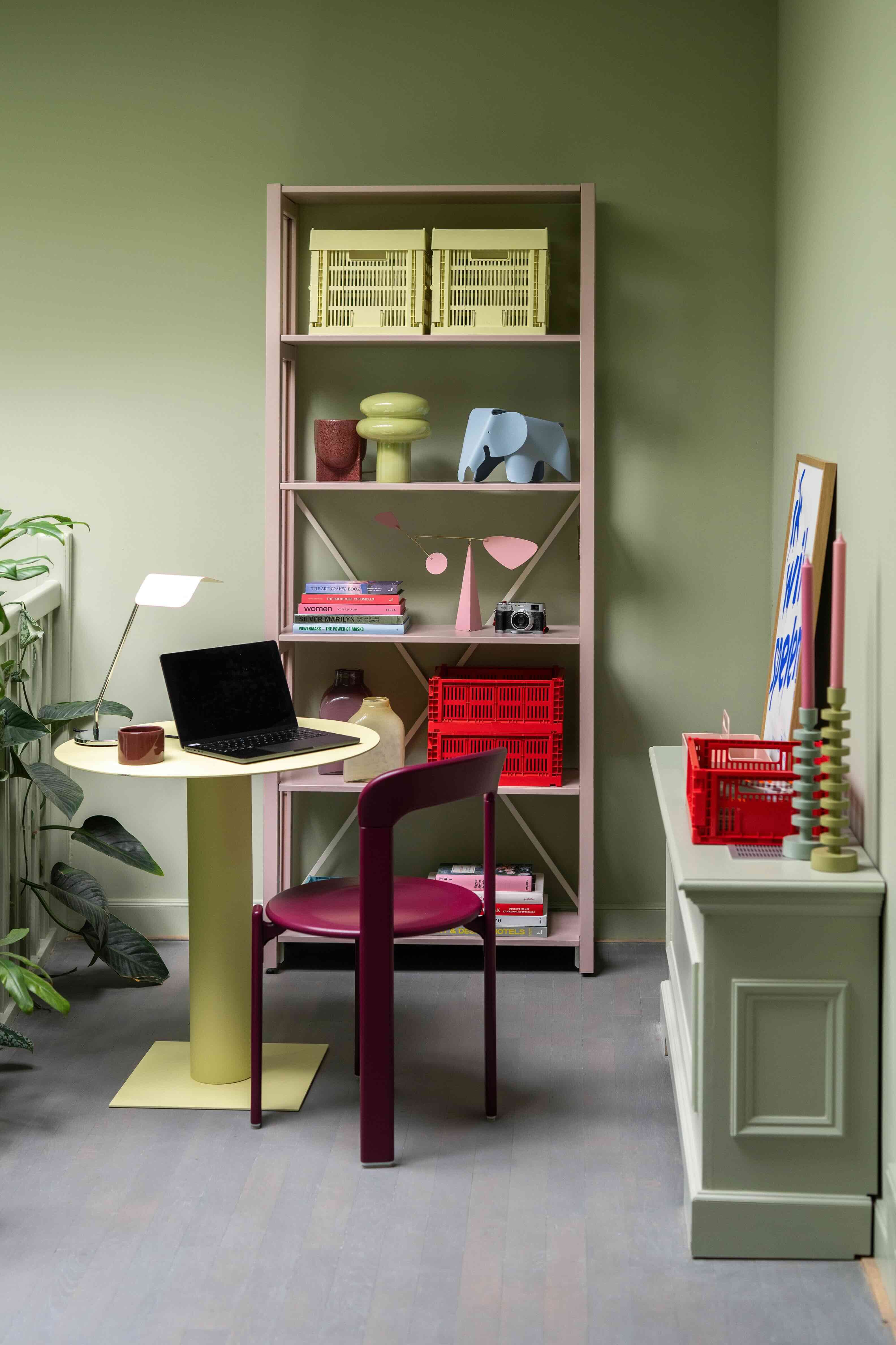 Werkplek met kleur