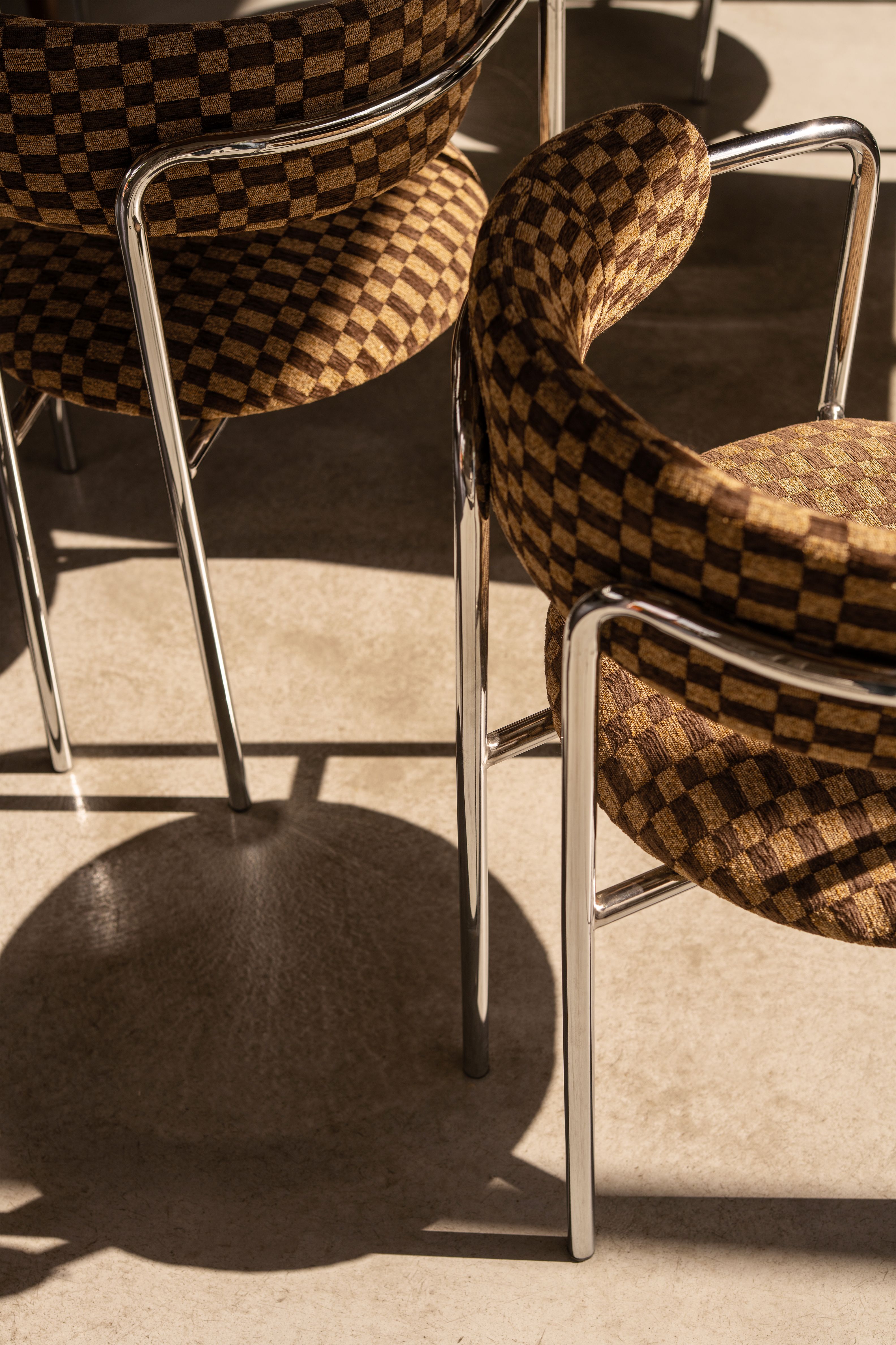 eetkamerstoelen met print