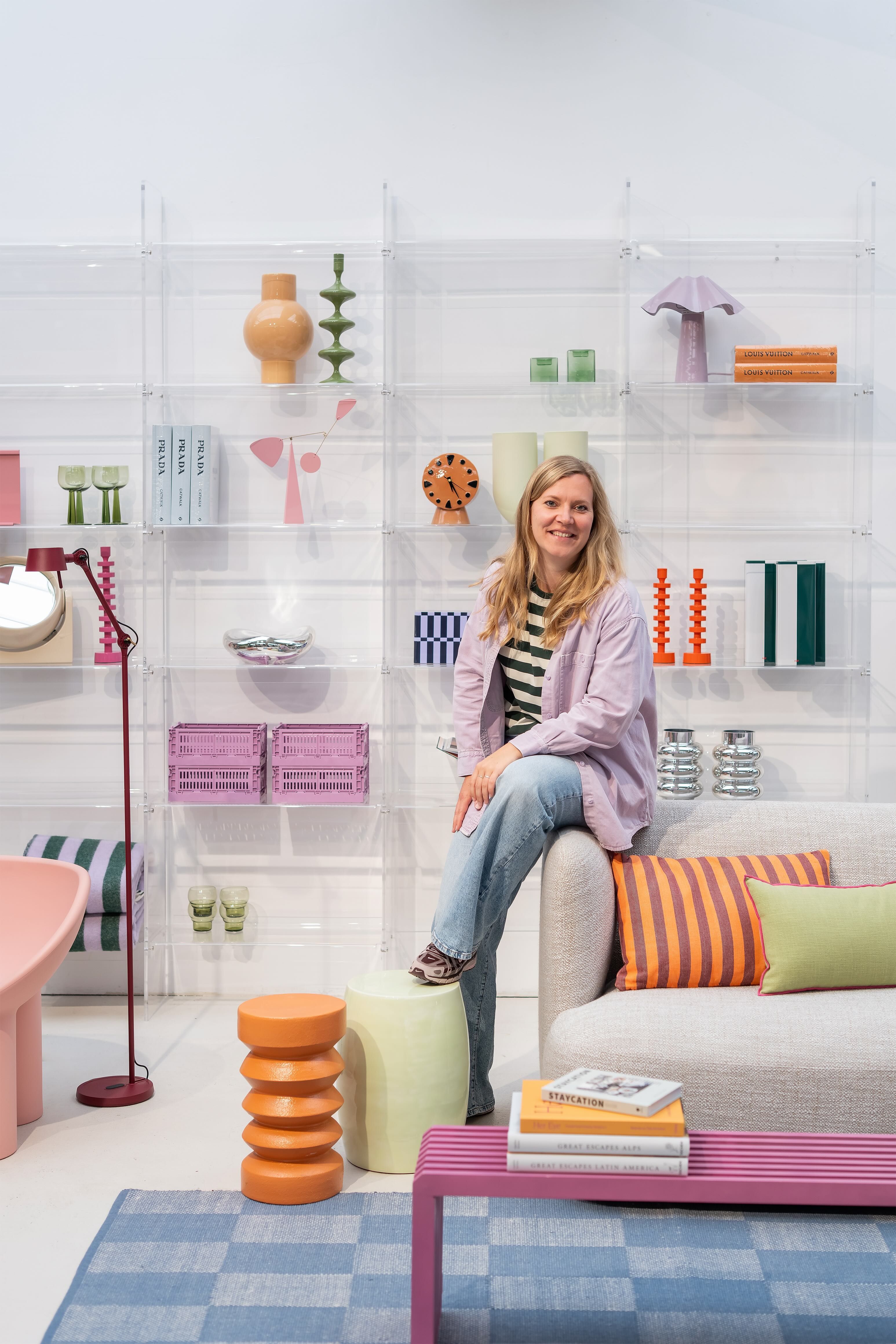 Stylist met haar favoriete interieur items