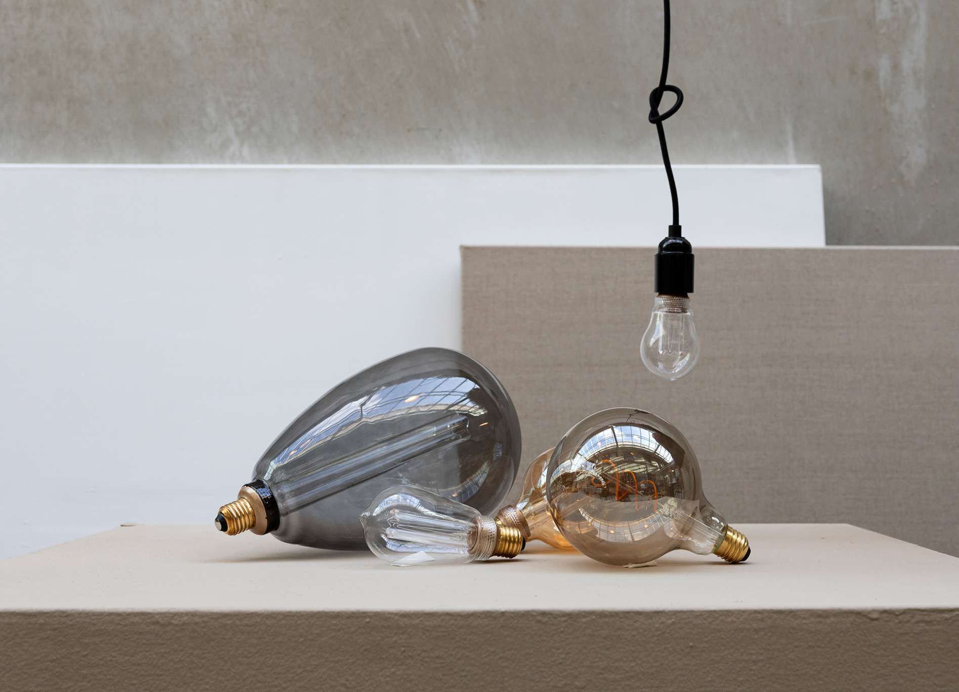 Lichtbronnen op een blok