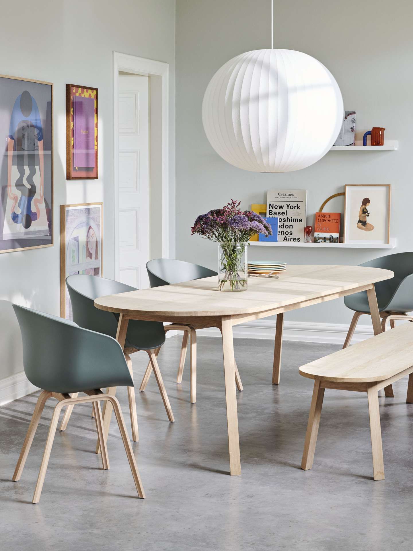 Scandinavische eetkamer