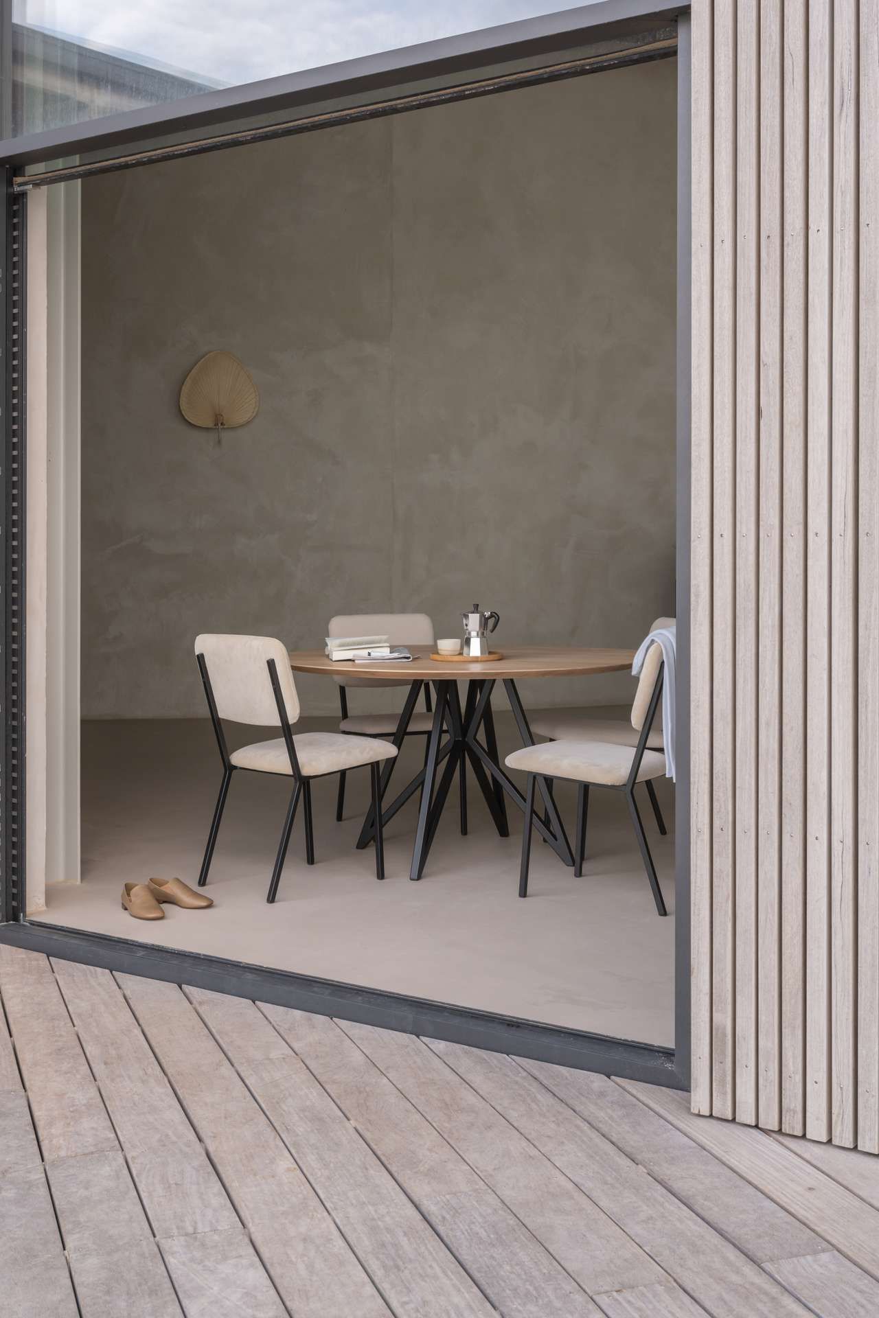 Naturel eetkamer