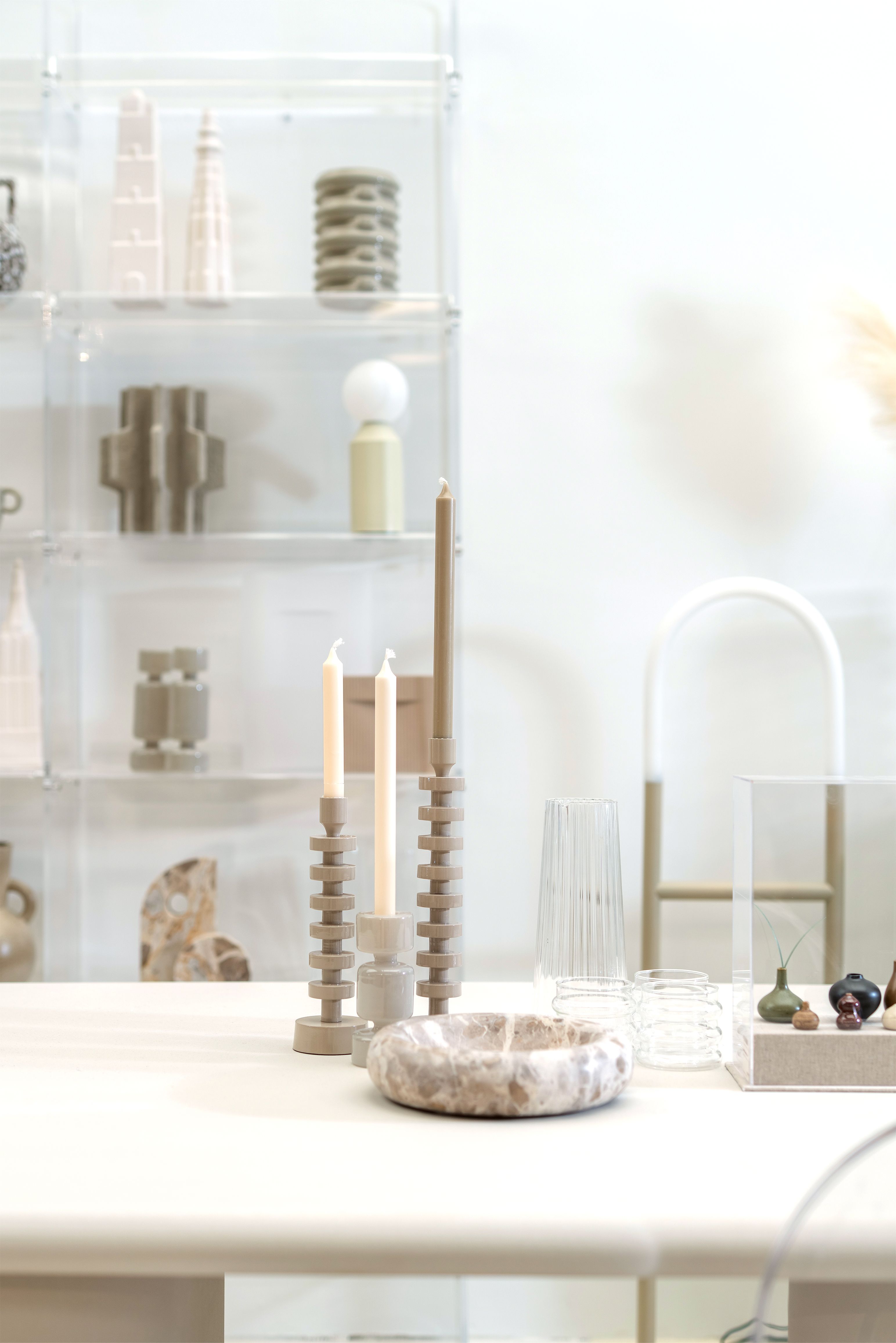 Interieuritems in beige tinten