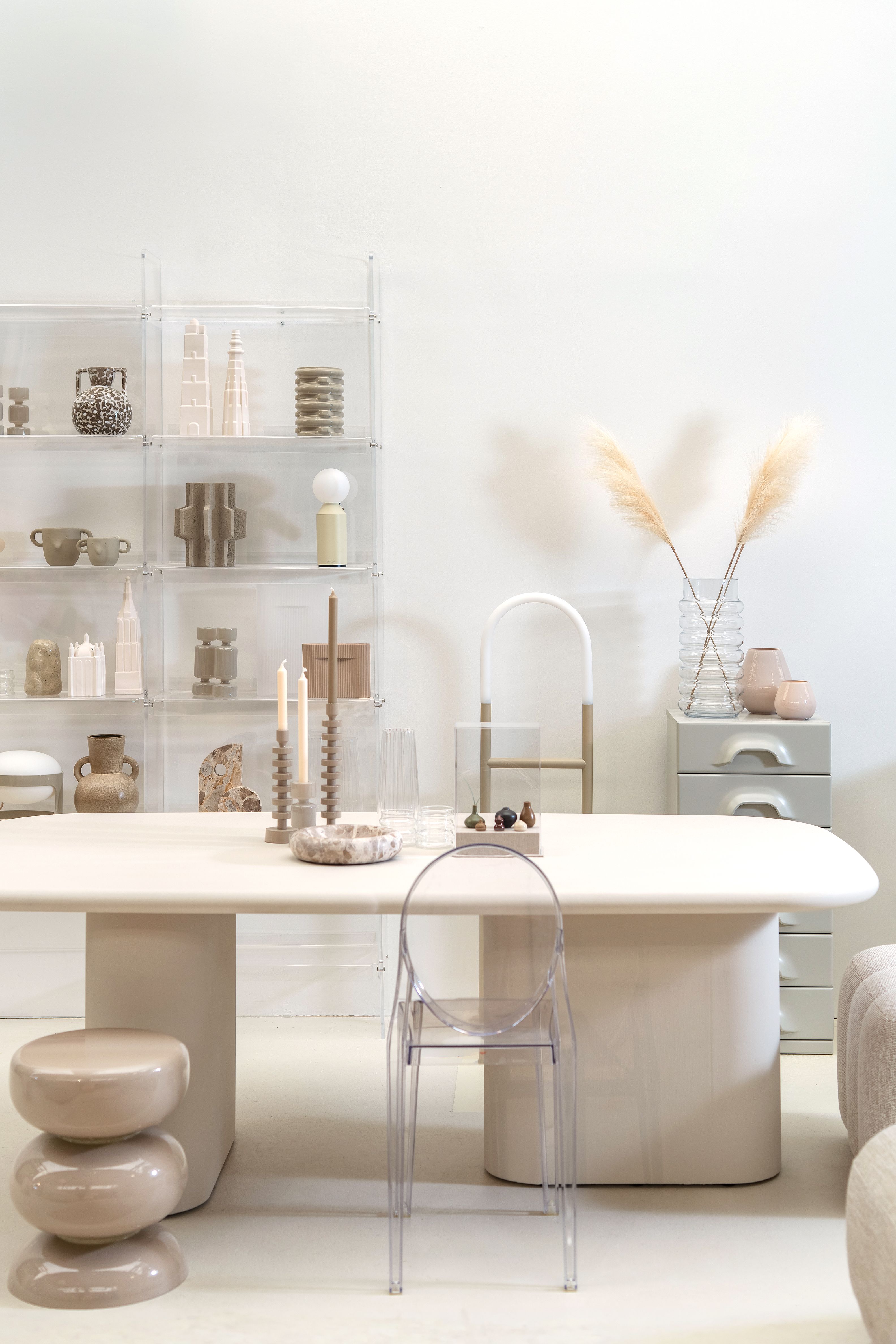 Interieuritems in beige tinten