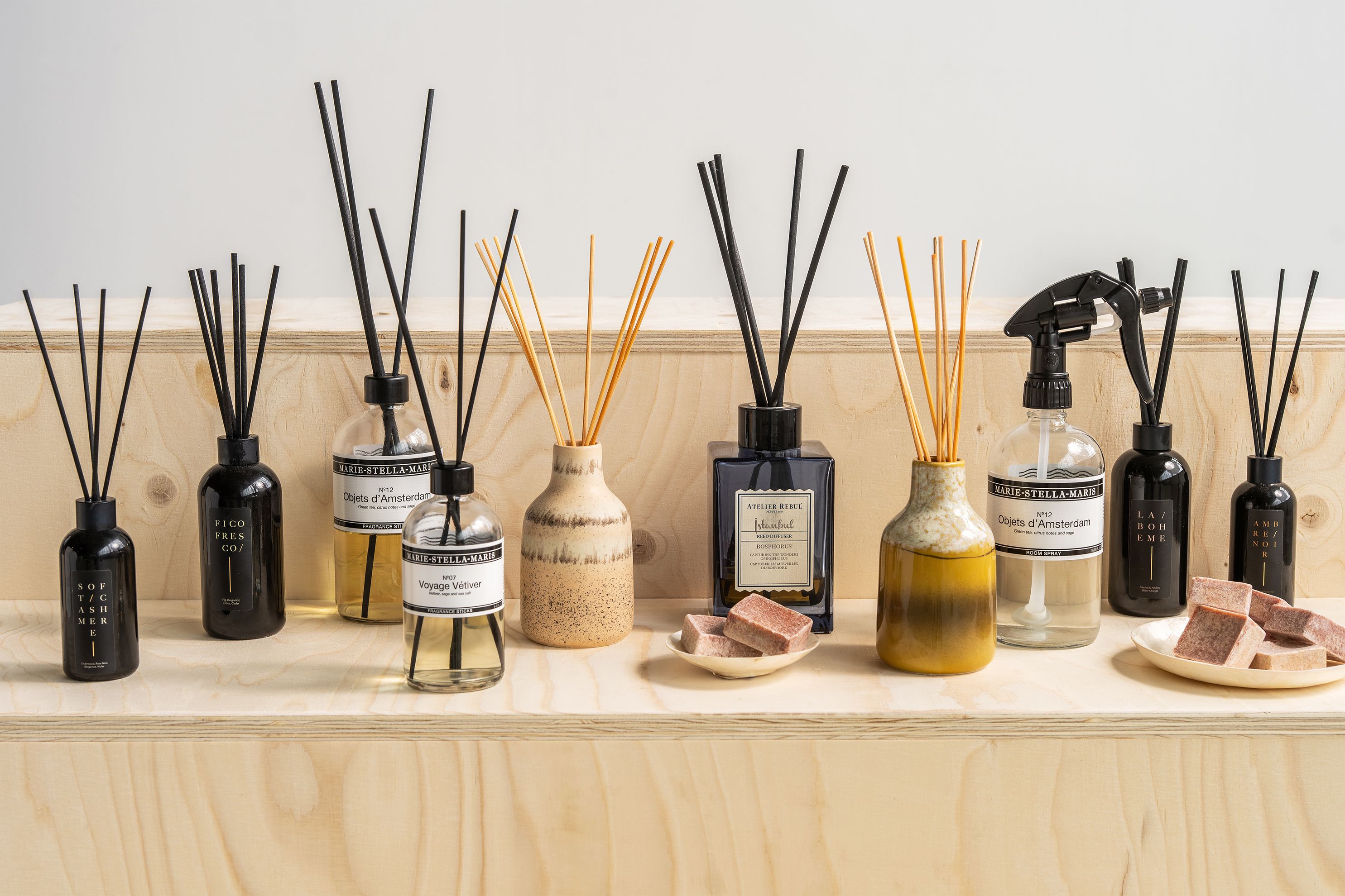 Loods 5 assortiment huisparfums en geurstokjes