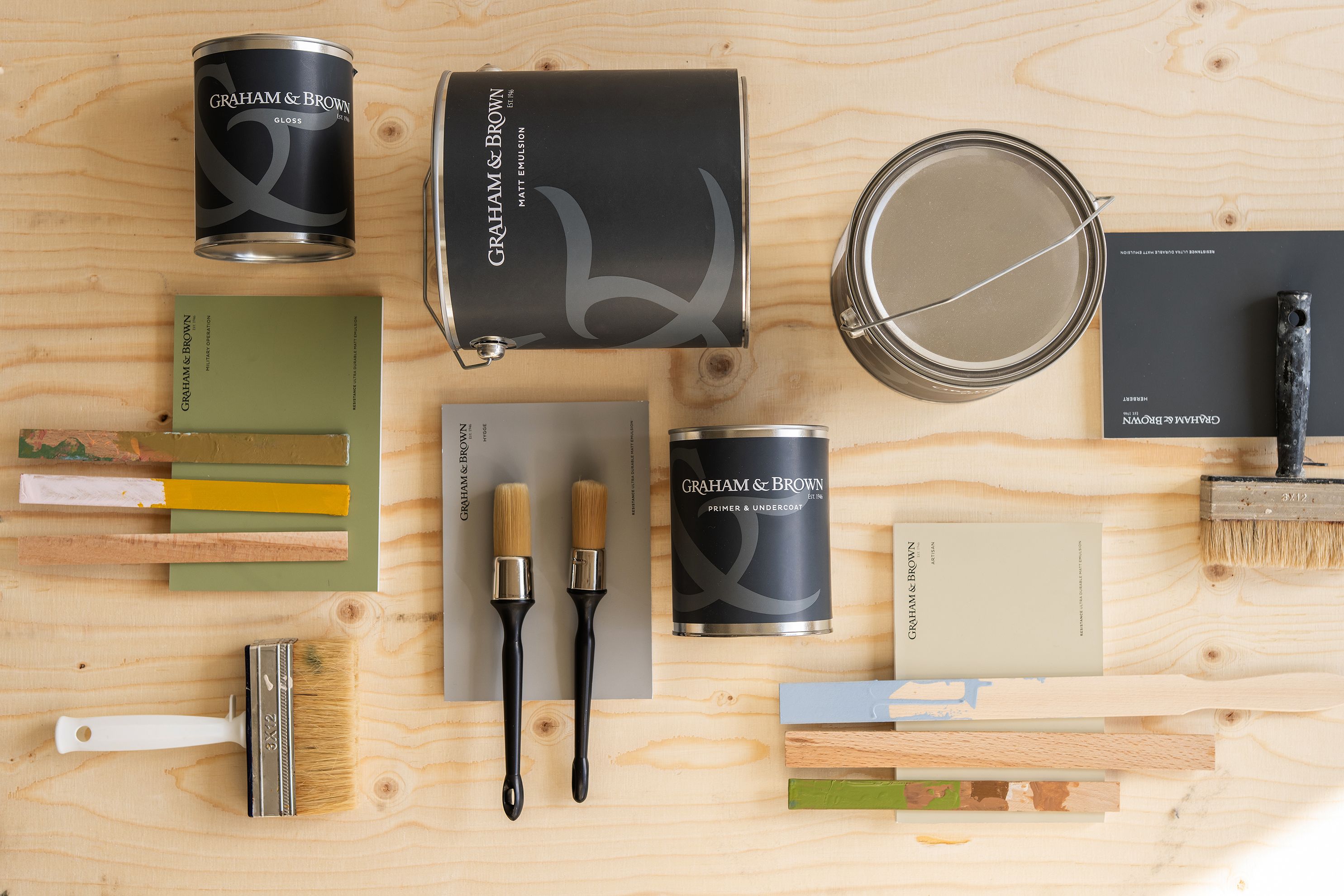 Loods 5 assortiment muurverf