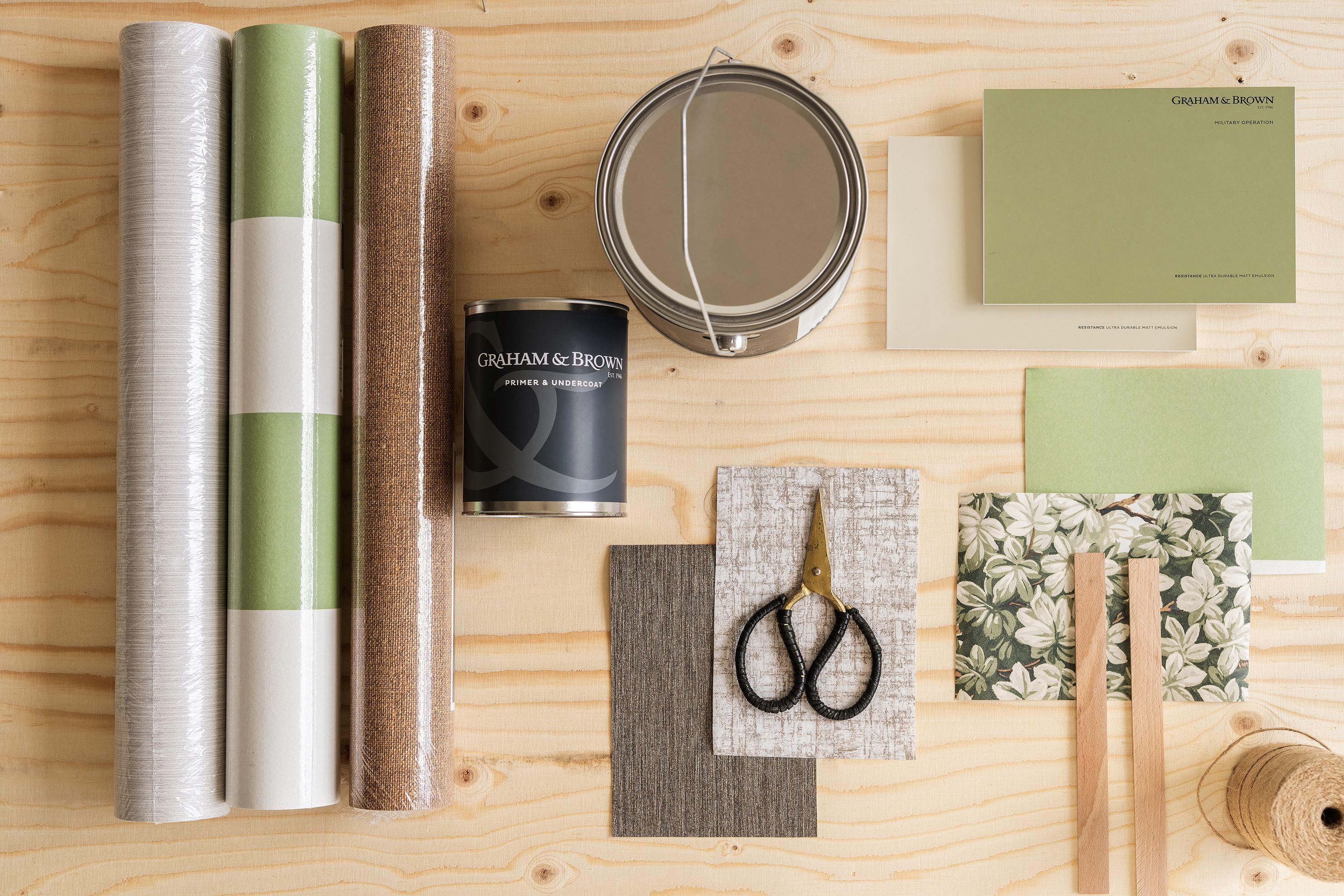 Loods 5 assortiment muurverf en behang