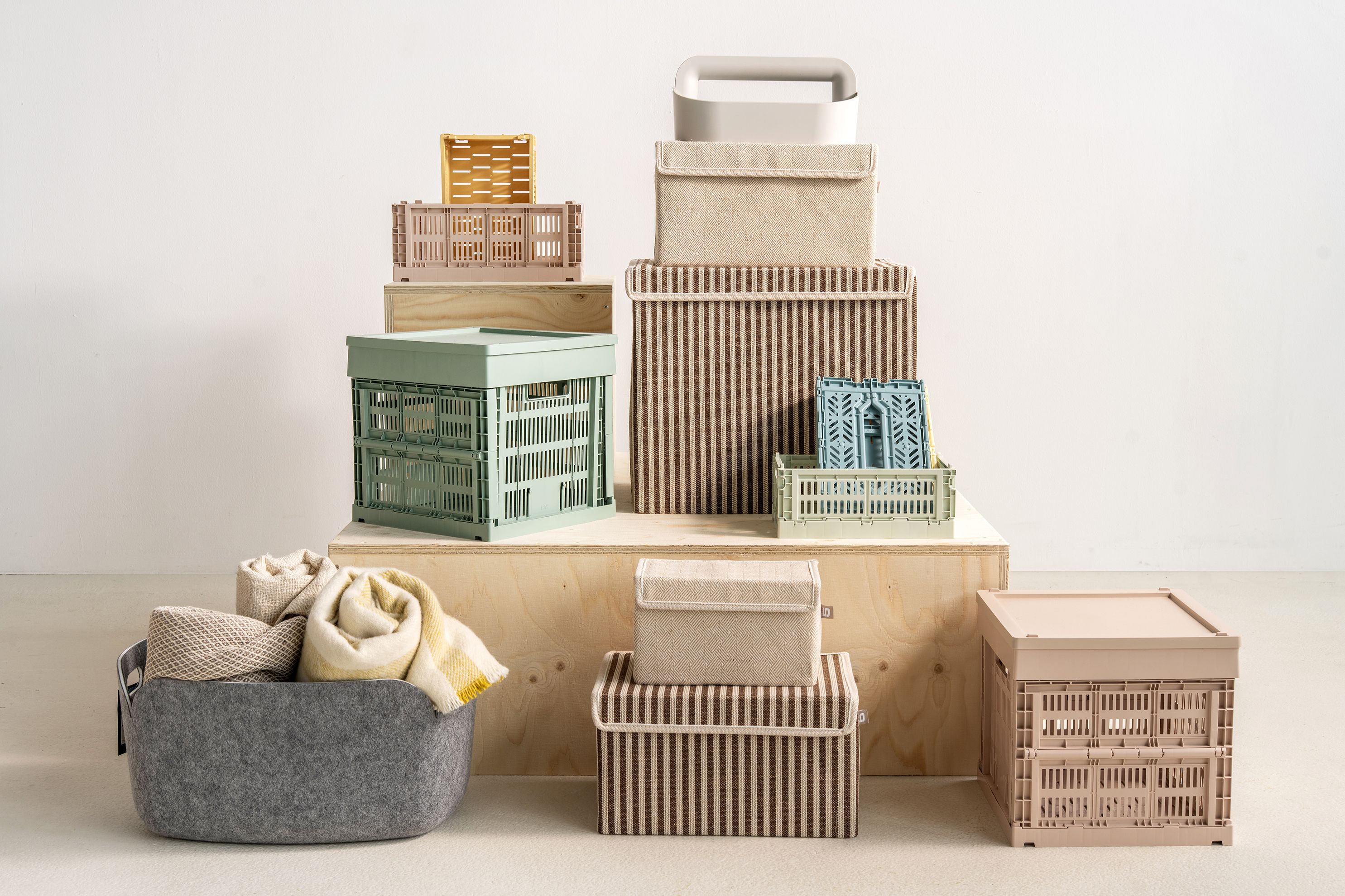 Loods 5 assortiment opbergboxen