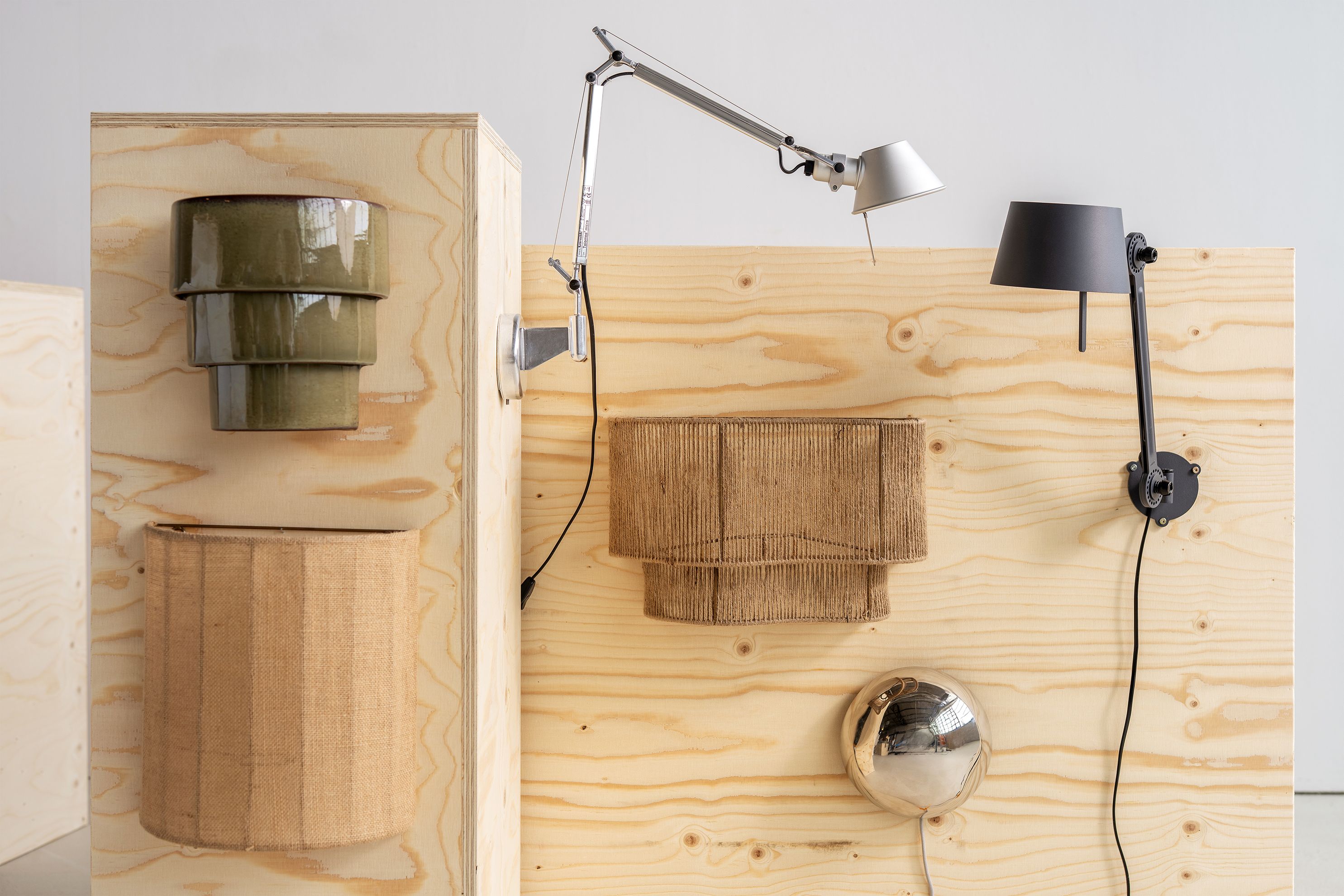 Loods 5 assortiment wandlampen