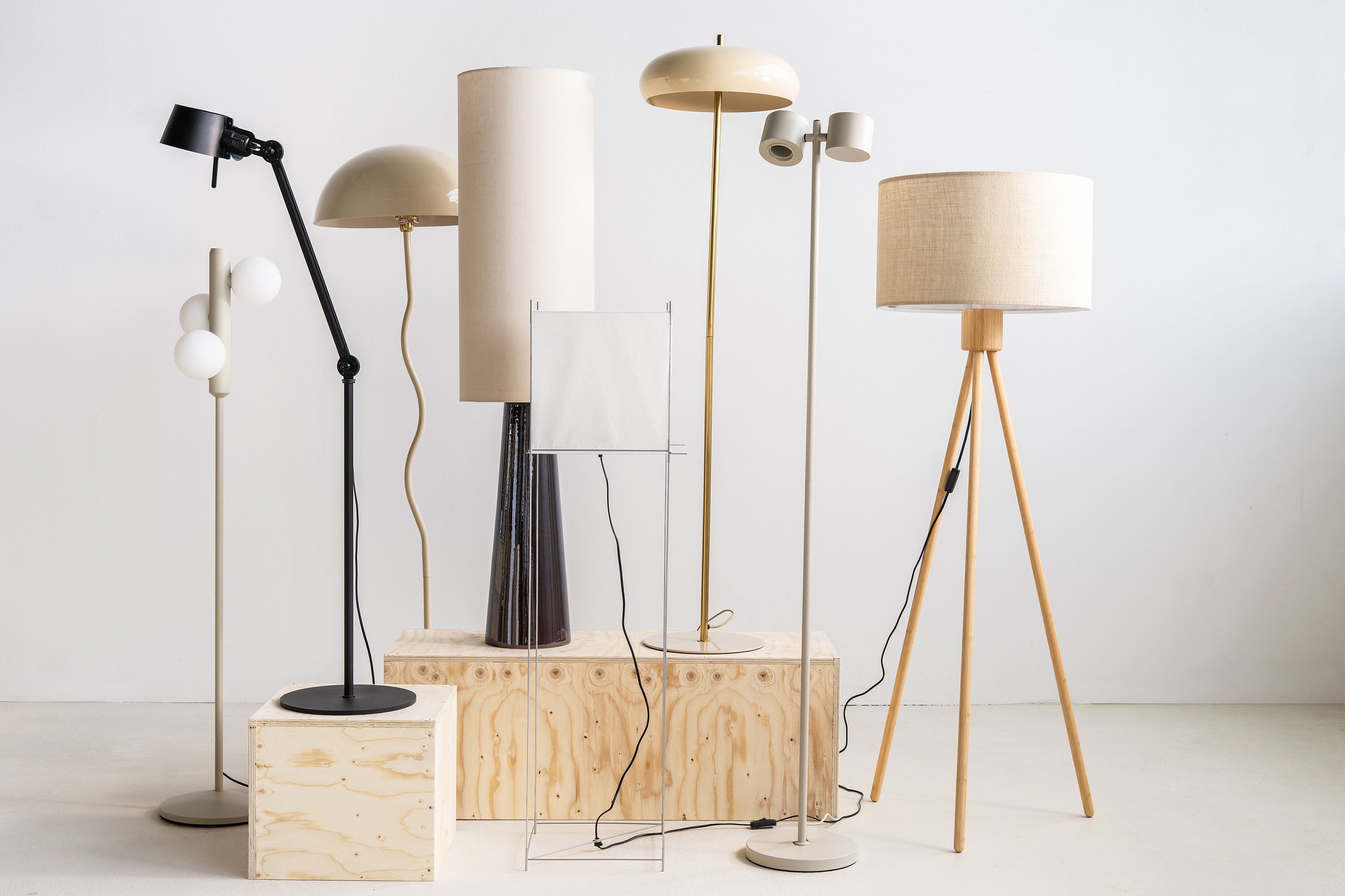 Loods 5 assortiment vloerlampen