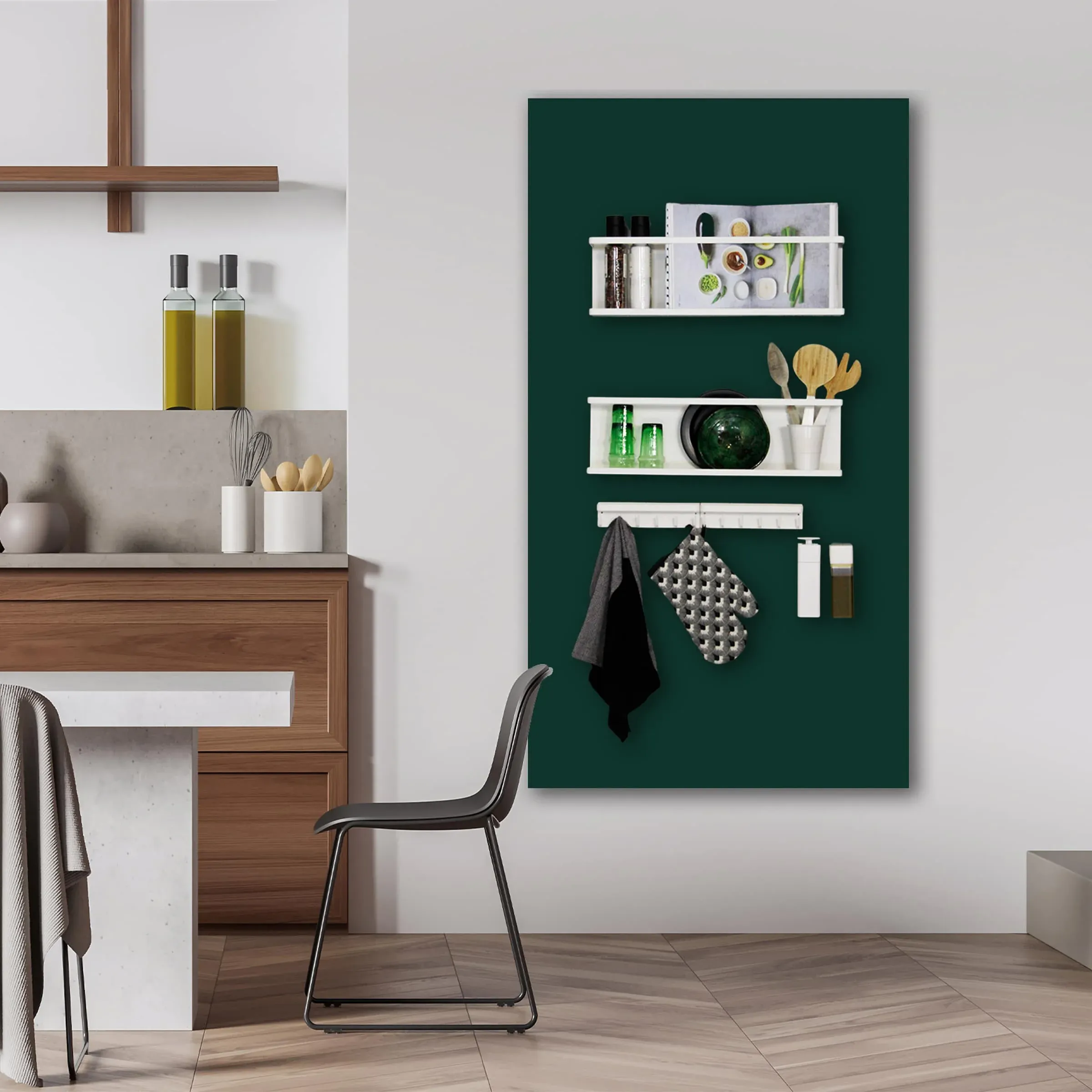 Kamer26 Krijtwand mosgroen