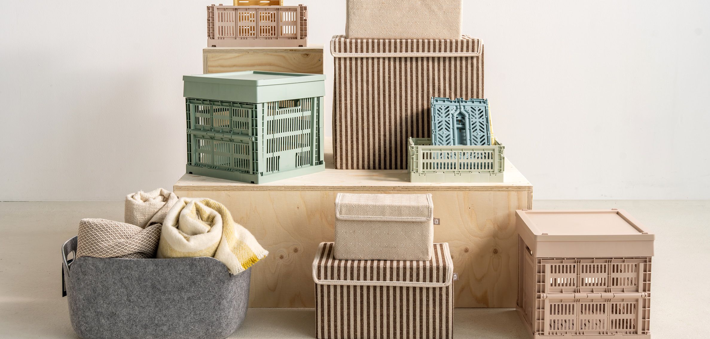 Loods 5 assortiment opbergboxen
