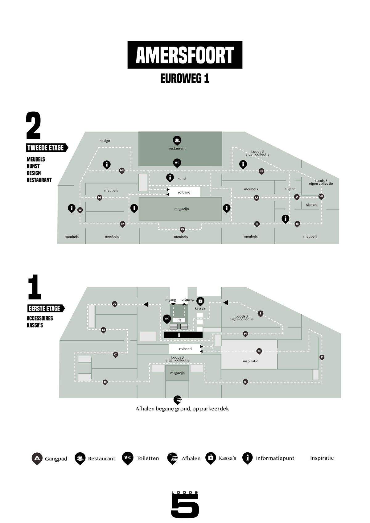 Plattegrond Loods 5 Amersfoort