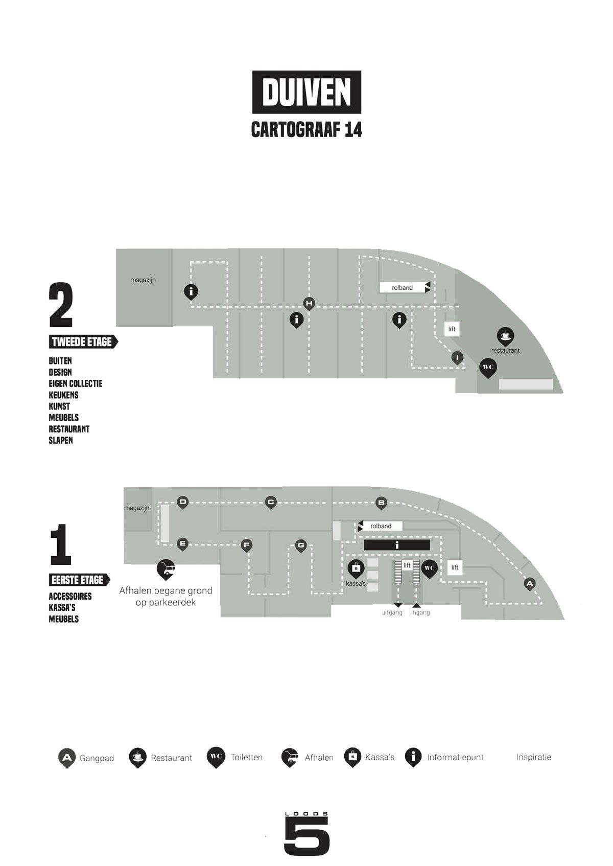 Plattegrond Loods 5 Duiven