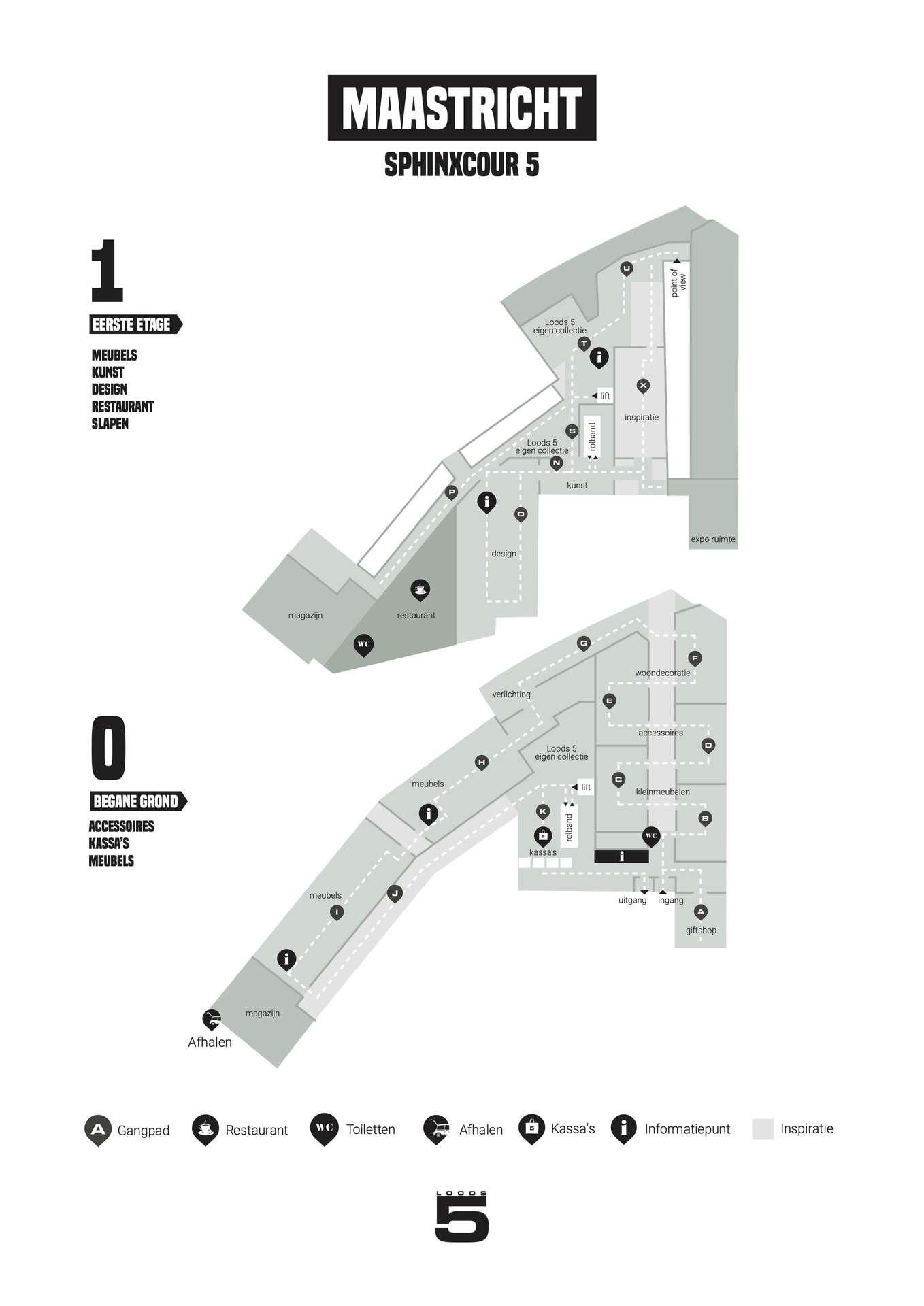 Plattegrond Loods 5 Maastricht