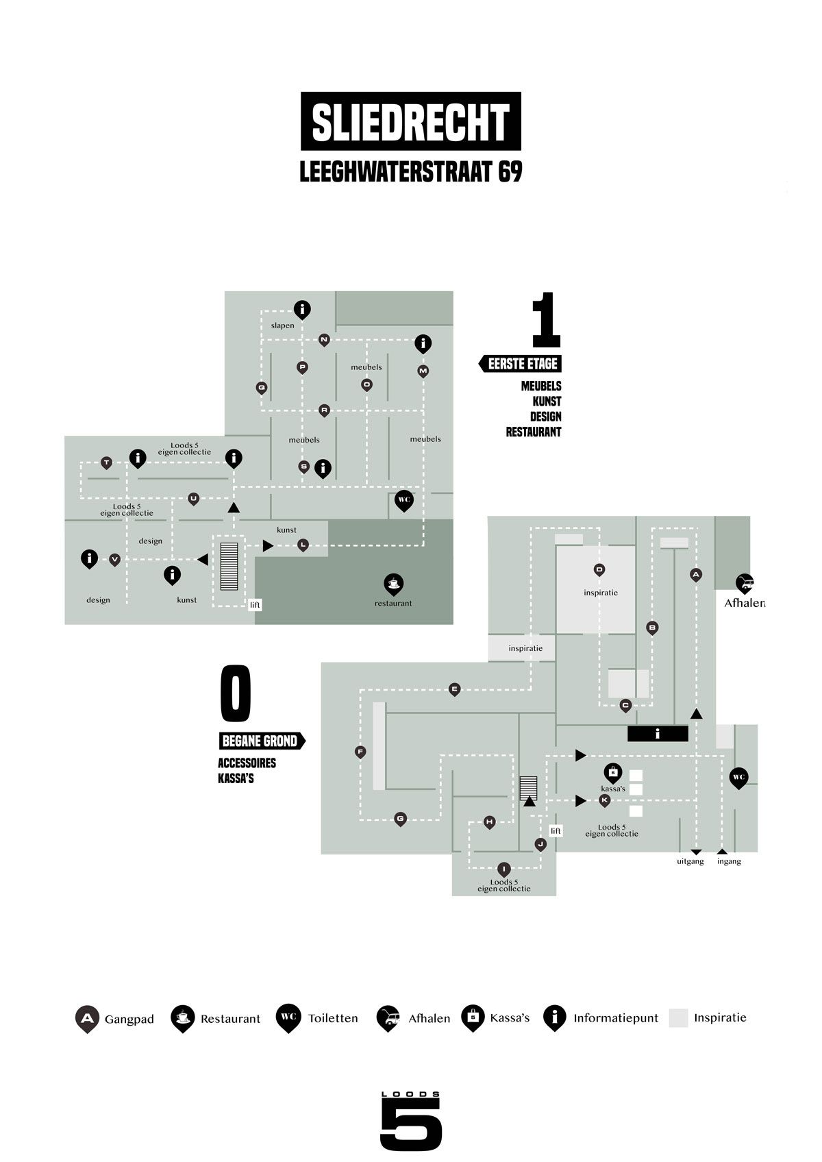 Plattegrond Loods 5 Sliedrecht