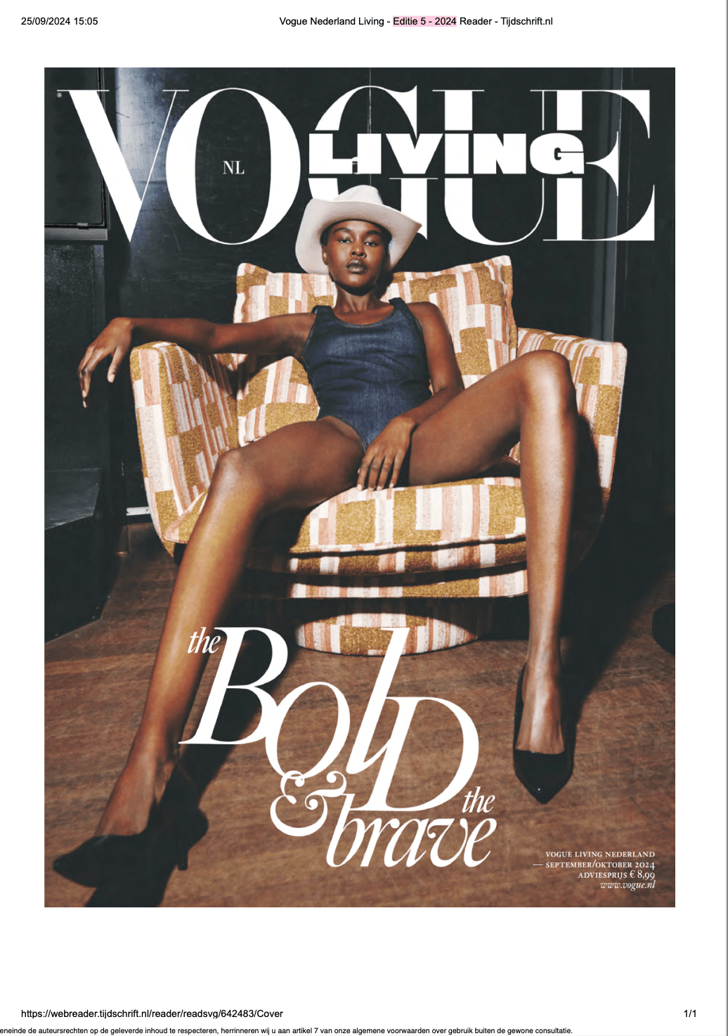 Vogue Living magzine