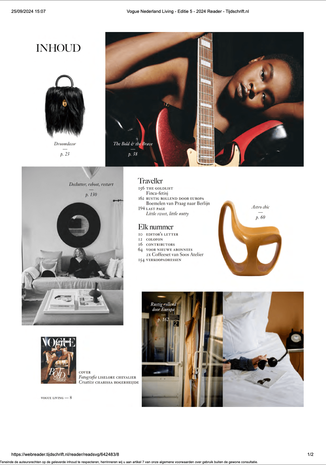 Vogue Living magzine