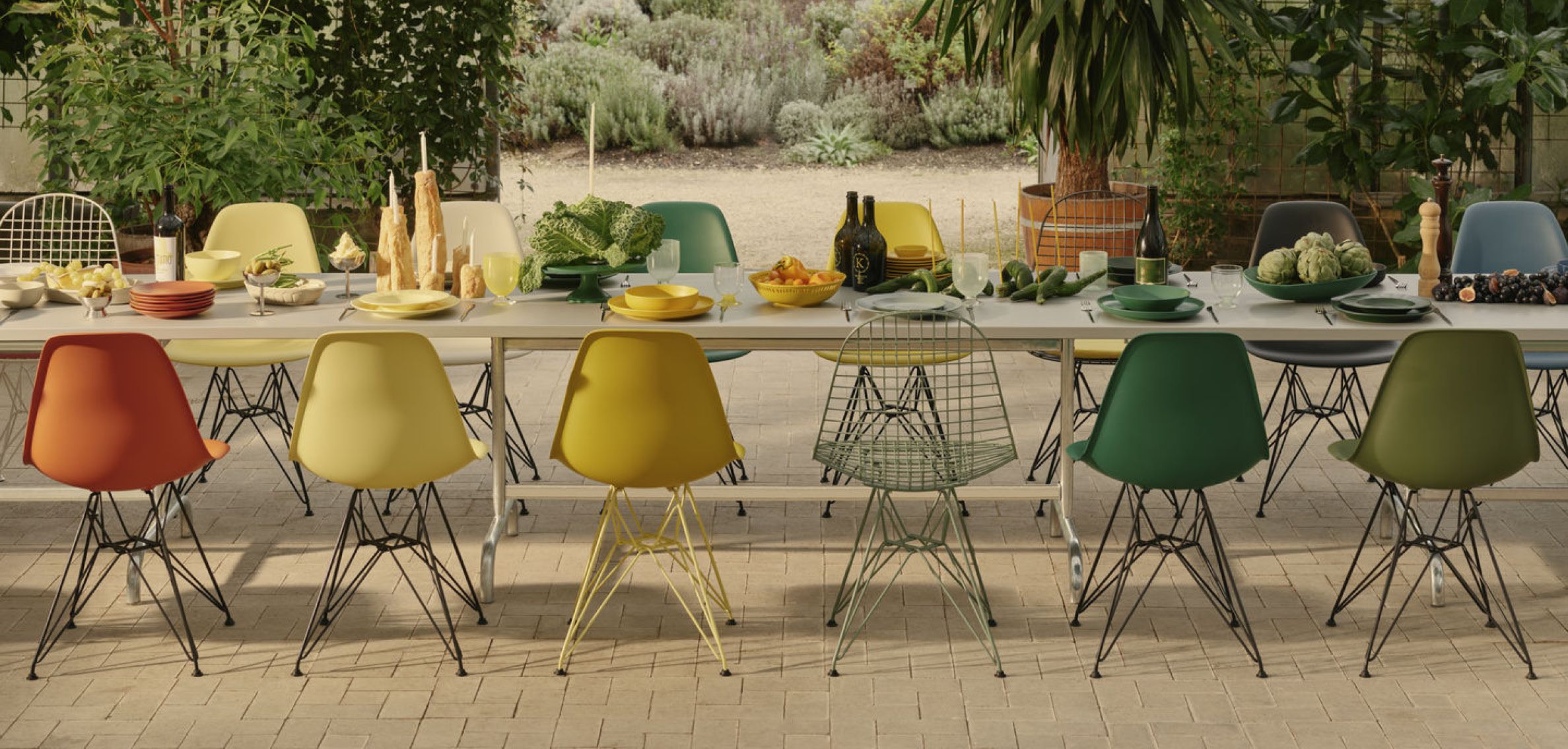 Vitra Mix van stoelen