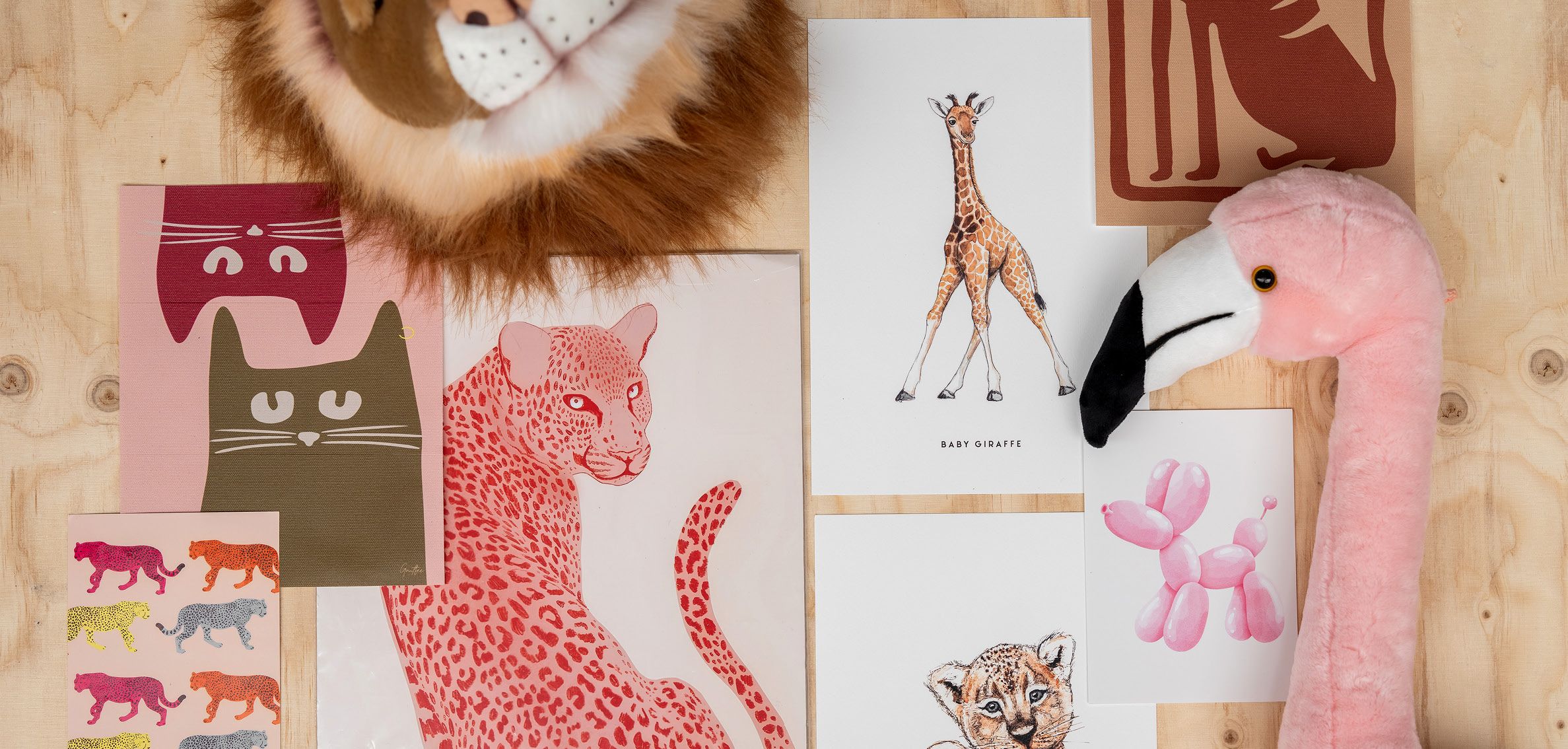 Loods 5 assortiment wanddecoratie kinderkamer