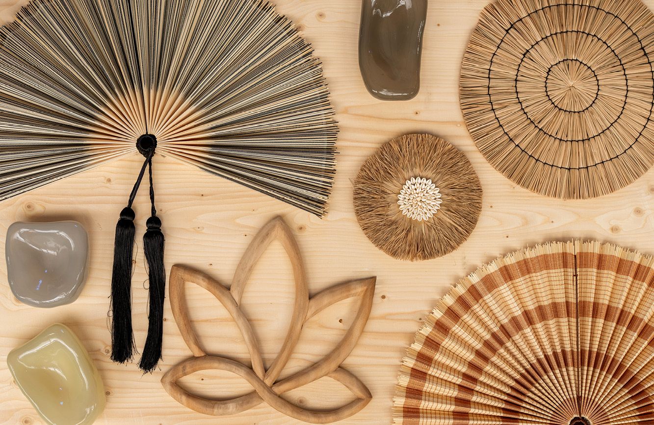 Loods 5 assortiment wandornamenten
