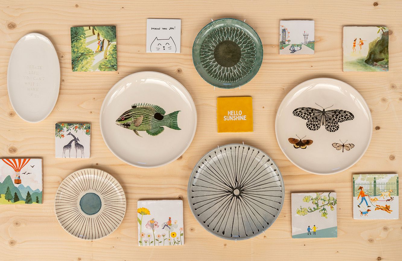 Loods 5 assortiment wandtegels & - borden